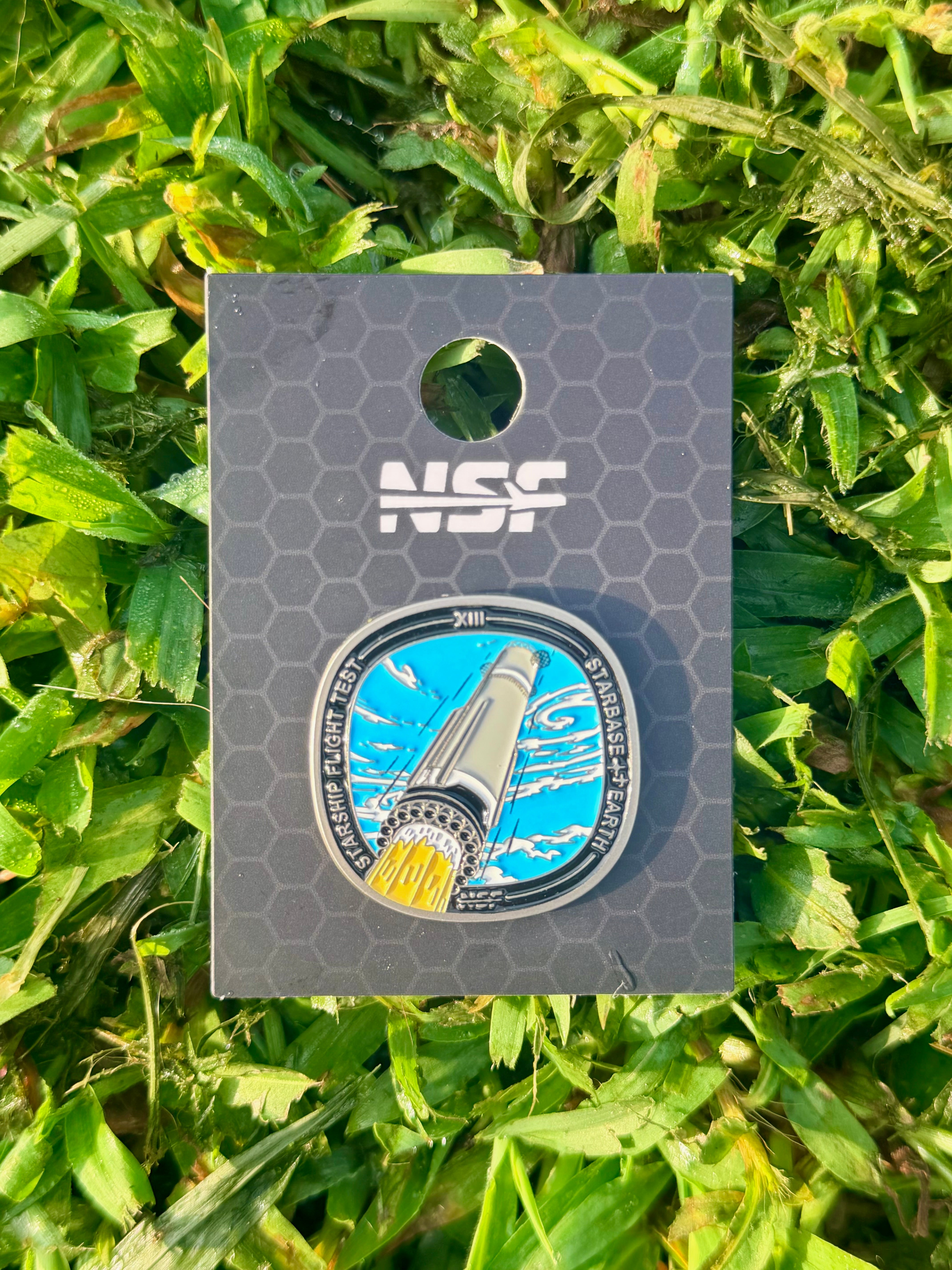 SpaceX Starship Flight 13 - Collectors Pin