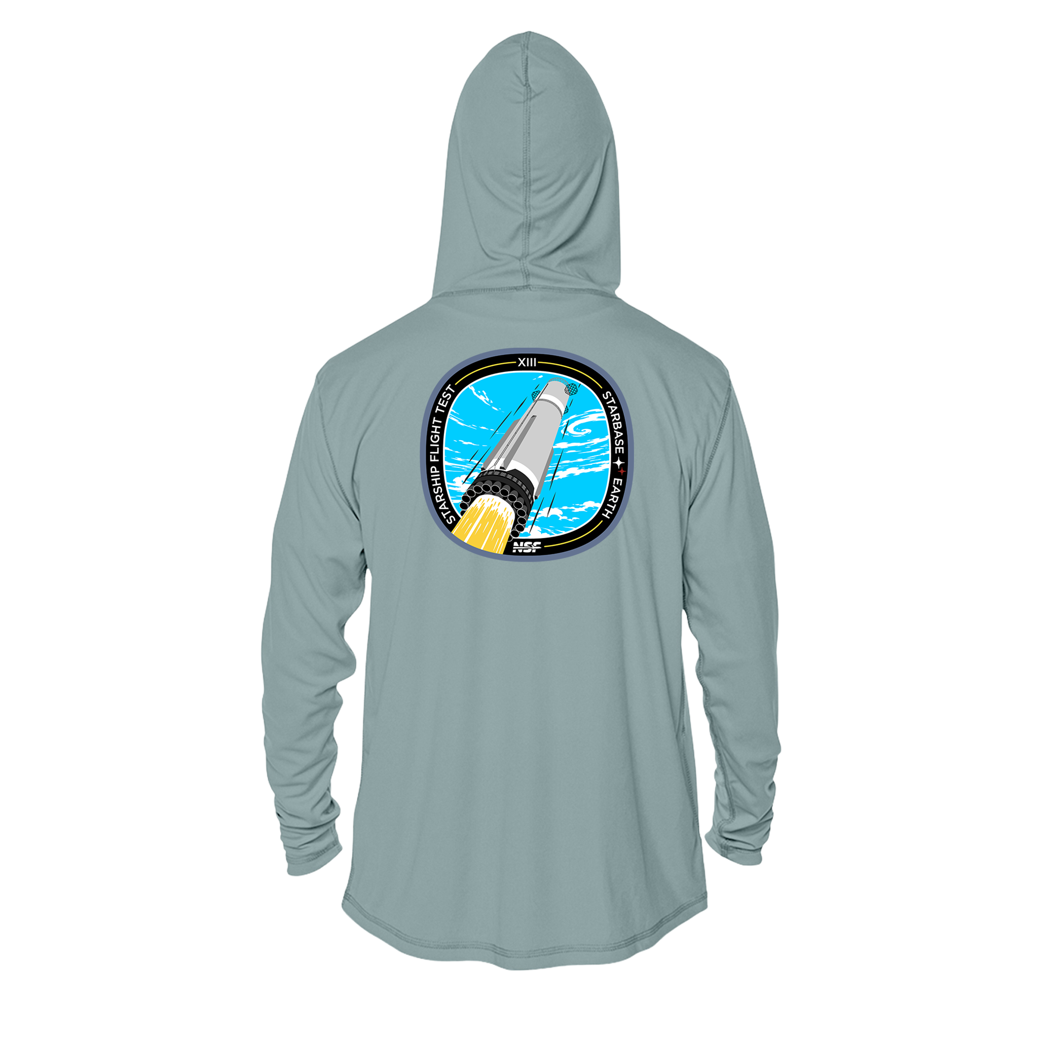SpaceX Starship Flight 13 - Unisex Solar Hoodie | UPF 50+