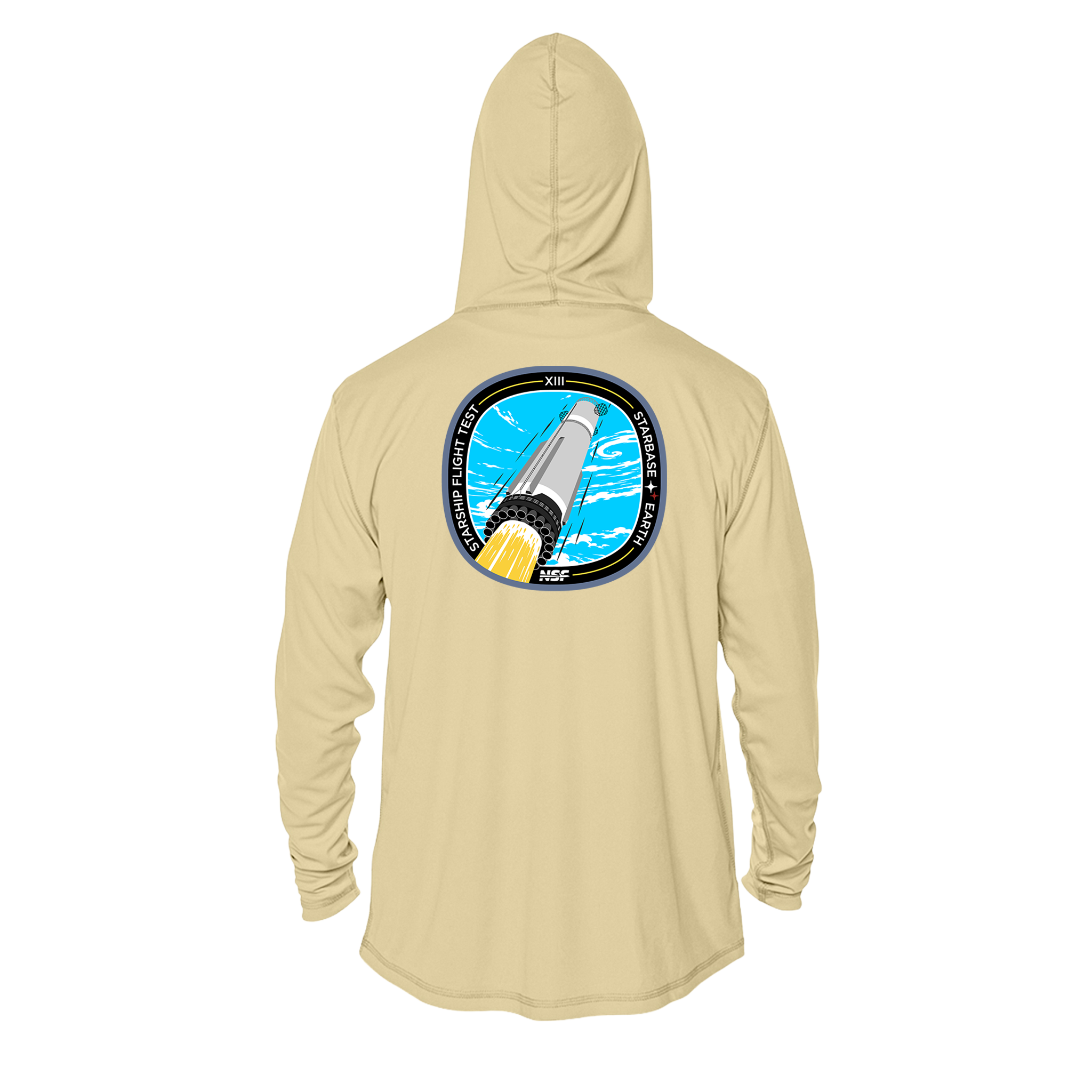 SpaceX Starship Flight 13 - Unisex Solar Hoodie | UPF 50+