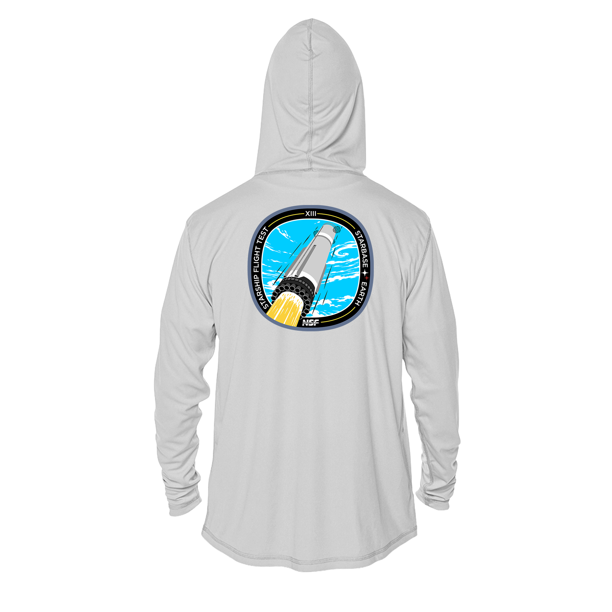 SpaceX Starship Flight 13 - Unisex Solar Hoodie | UPF 50+