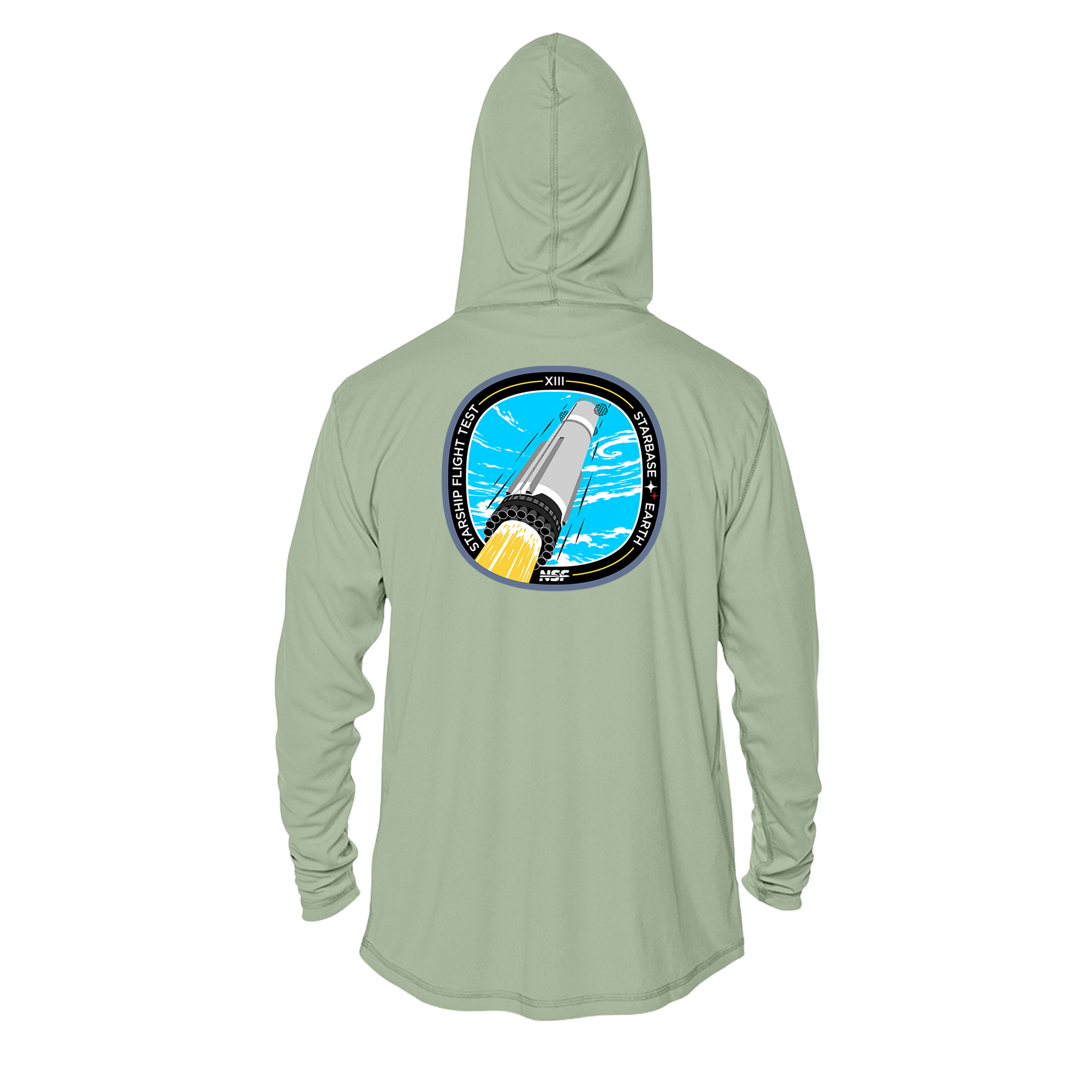 SpaceX Starship Flight 13 - Unisex Solar Hoodie | UPF 50+