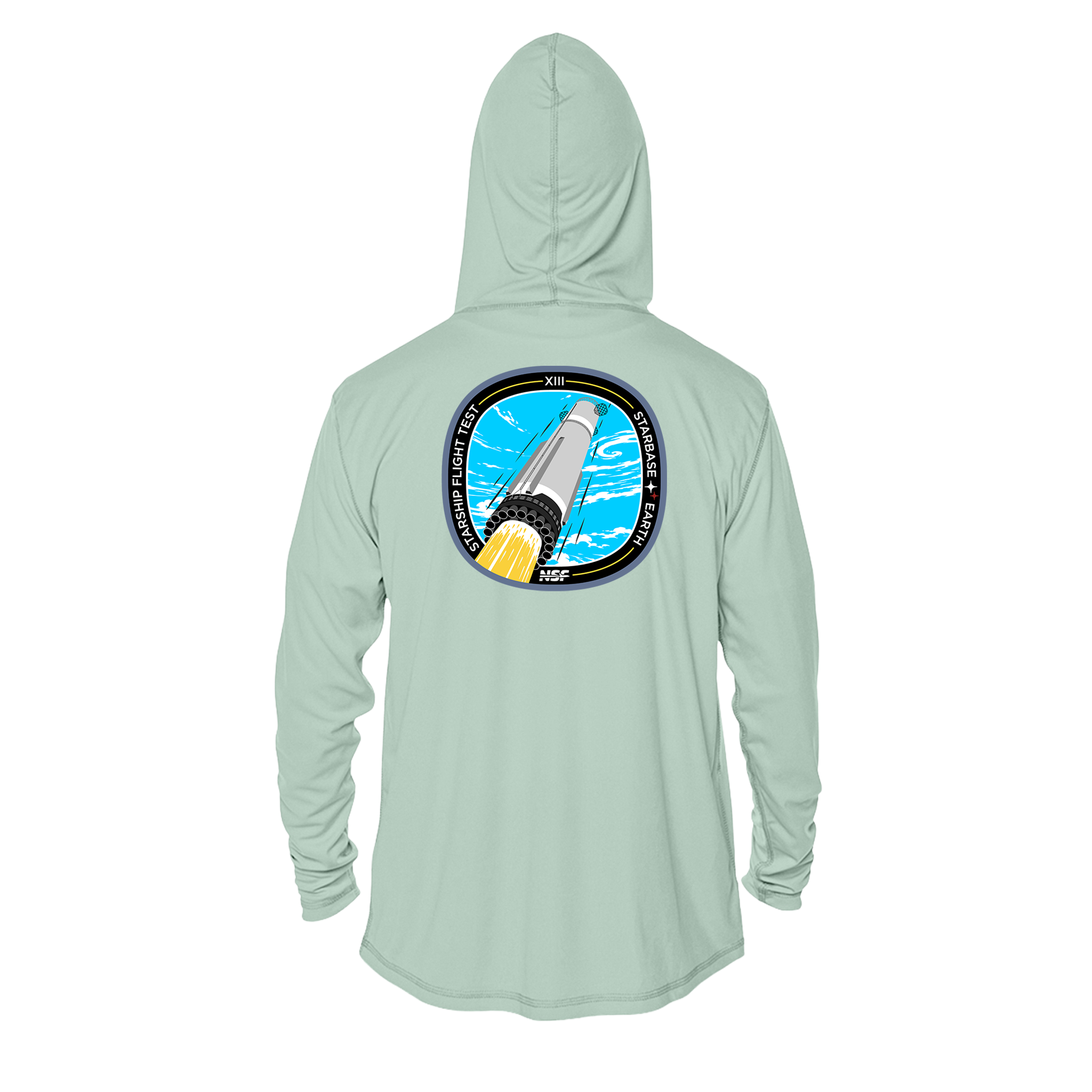 SpaceX Starship Flight 13 - Unisex Solar Hoodie | UPF 50+