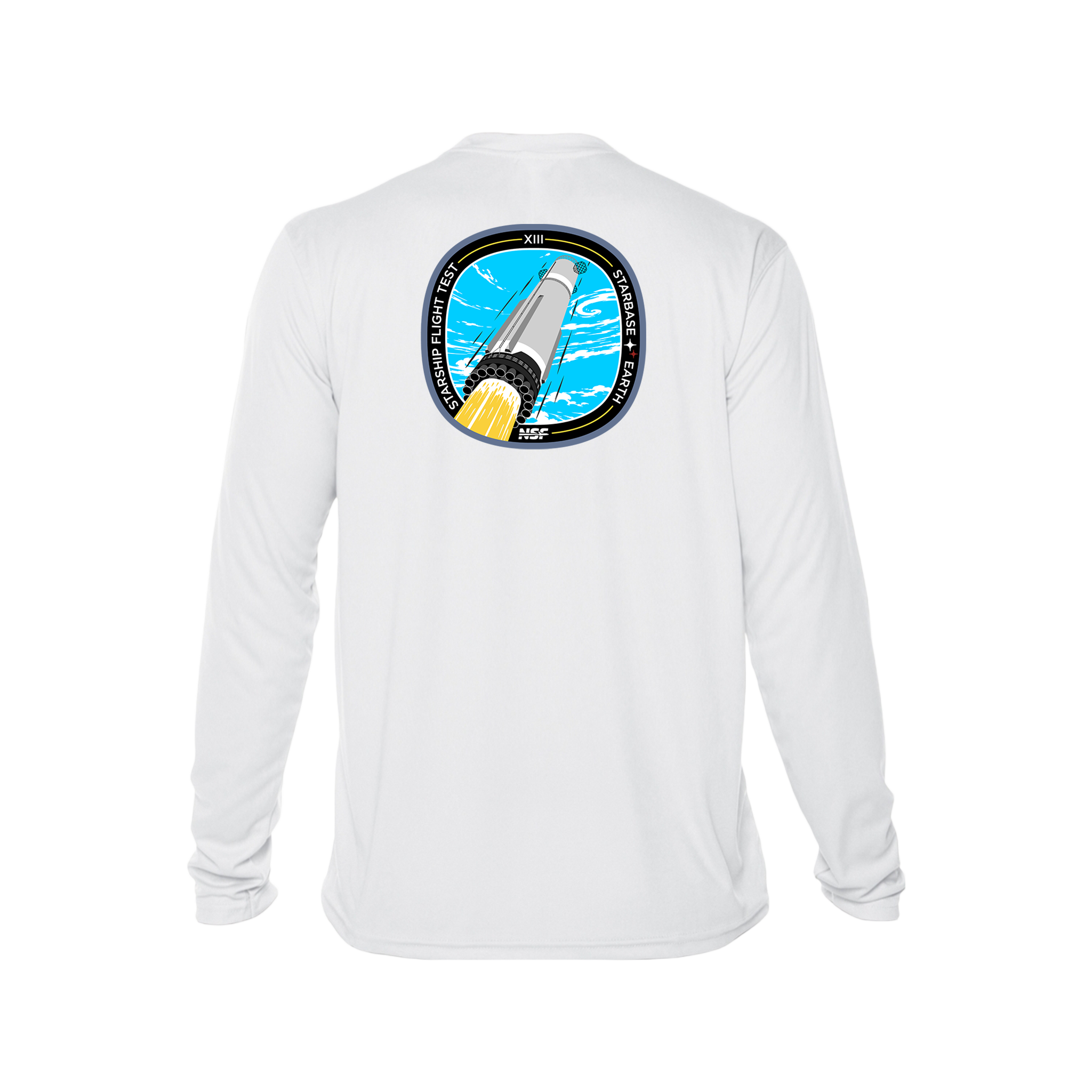SpaceX Starship Flight 13 - Solar Long Sleeve Shirt | UPF 50+
