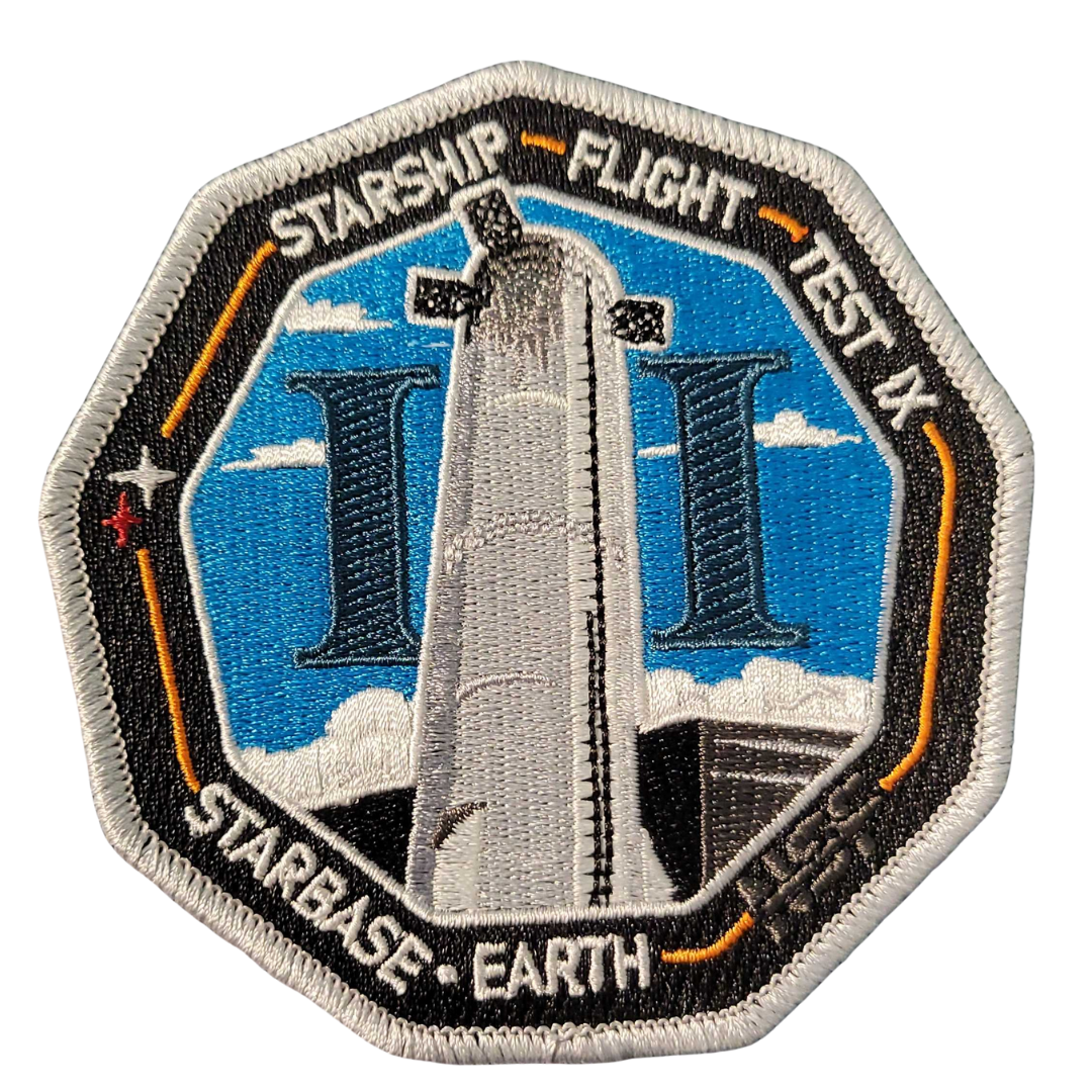 Starship Flight 9 Patch