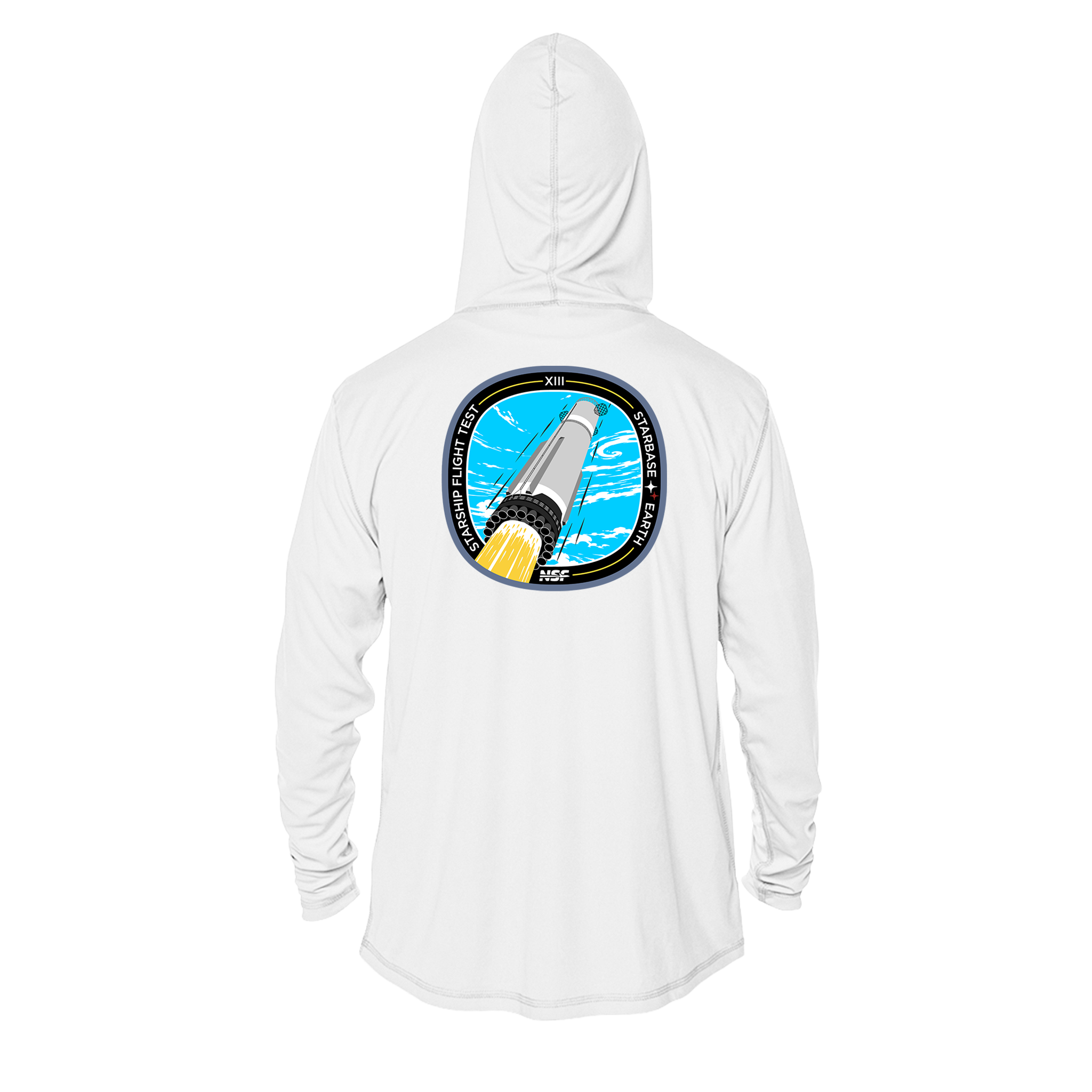 SpaceX Starship Flight 13 - Unisex Solar Hoodie | UPF 50+