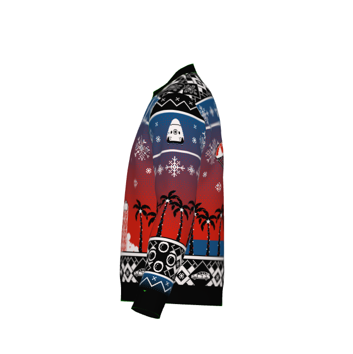 Crew Launch Christmas - Crew Dragon Knitted Sweater
