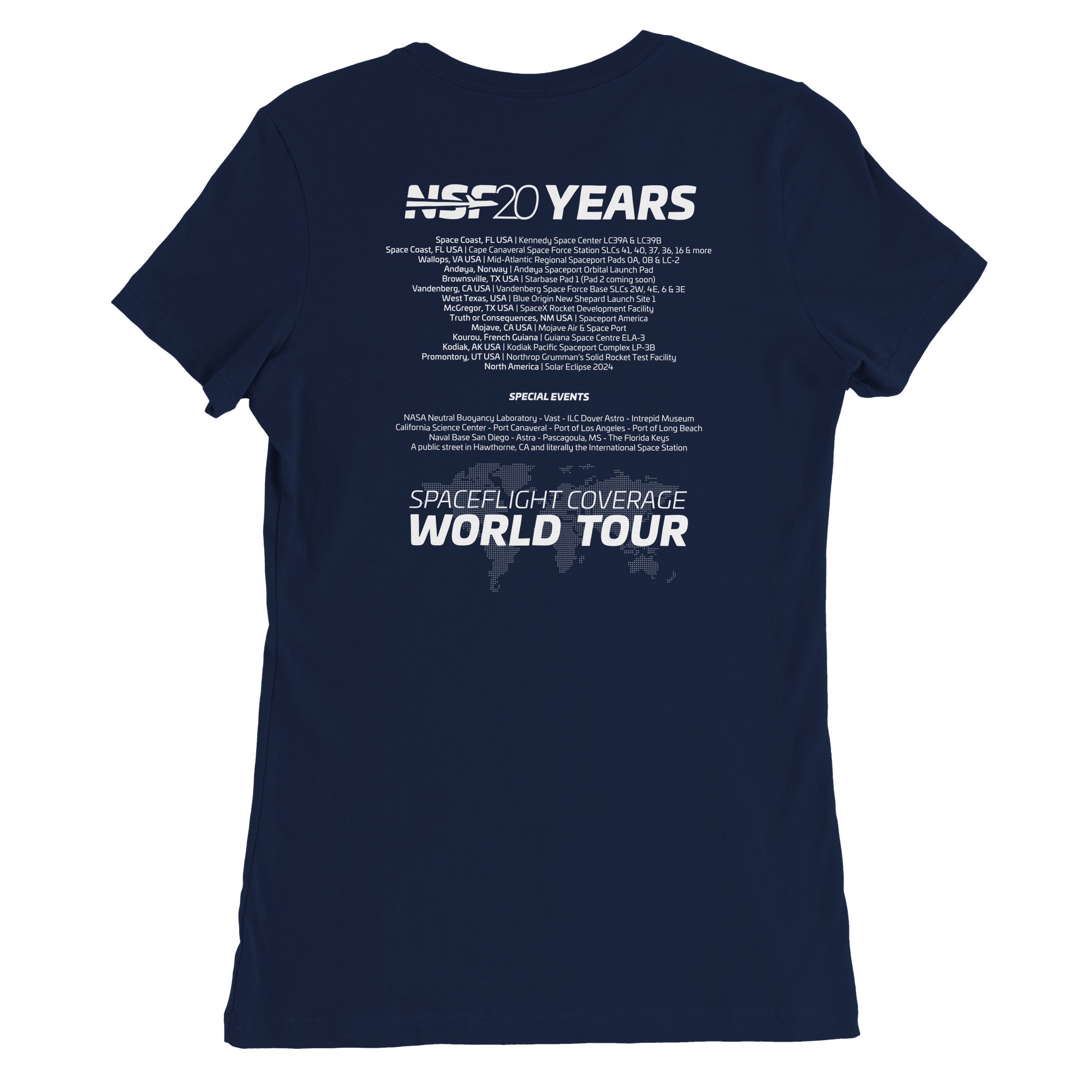 NSF Tour - Womans T-shirt