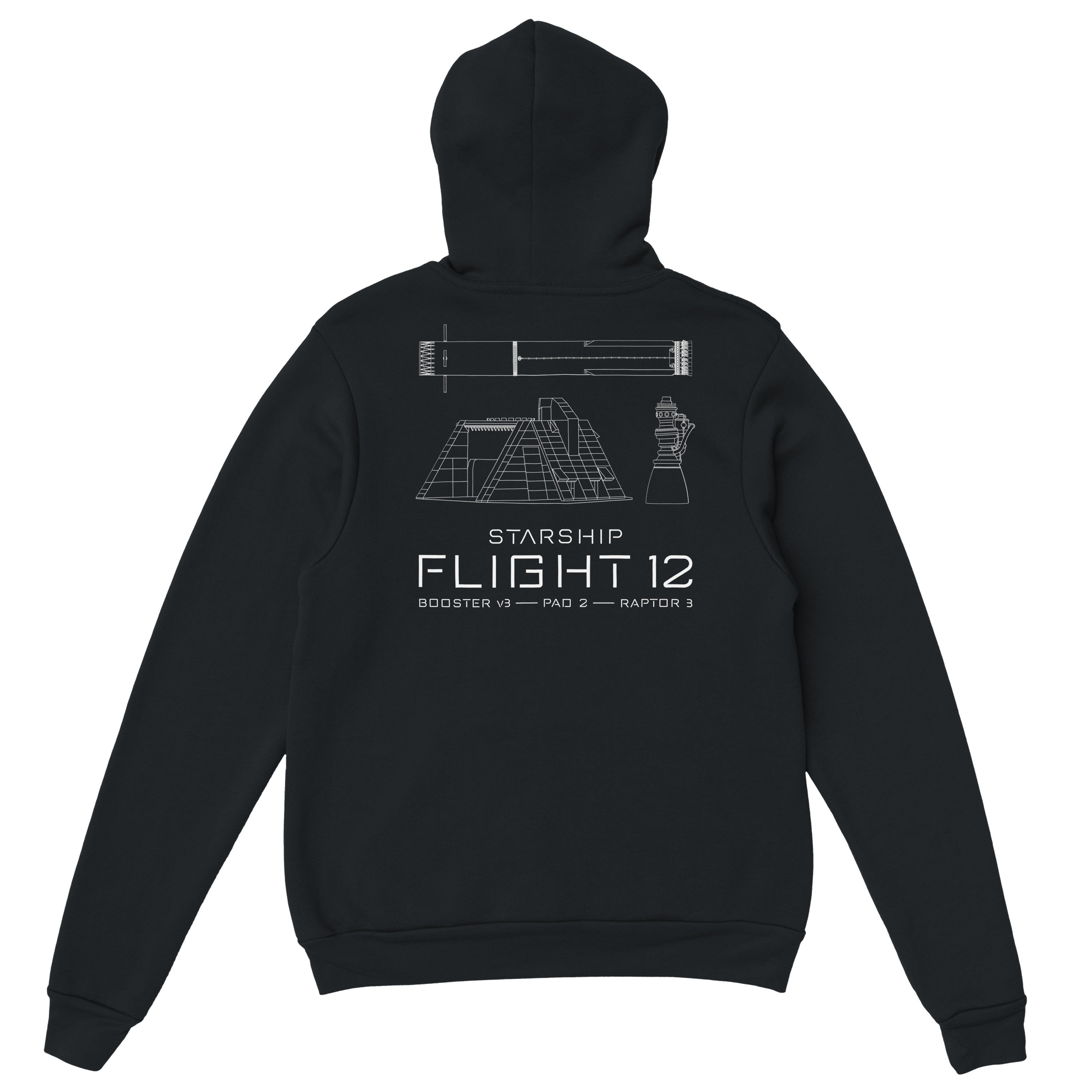 Flight 12 Architecture - Unisex Hoodie