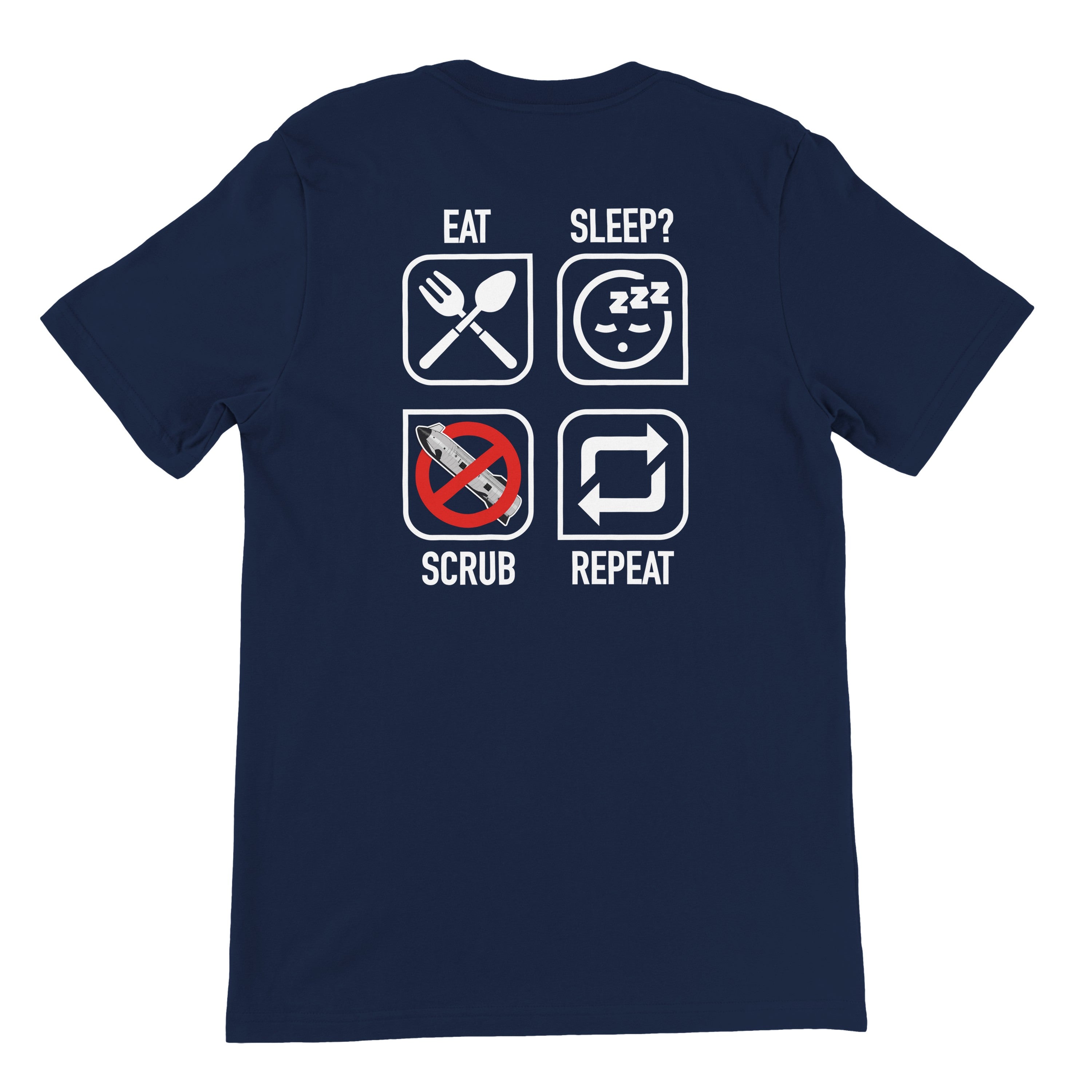 Eat, Sleep, Starship Scrub - Unisex T-shirt