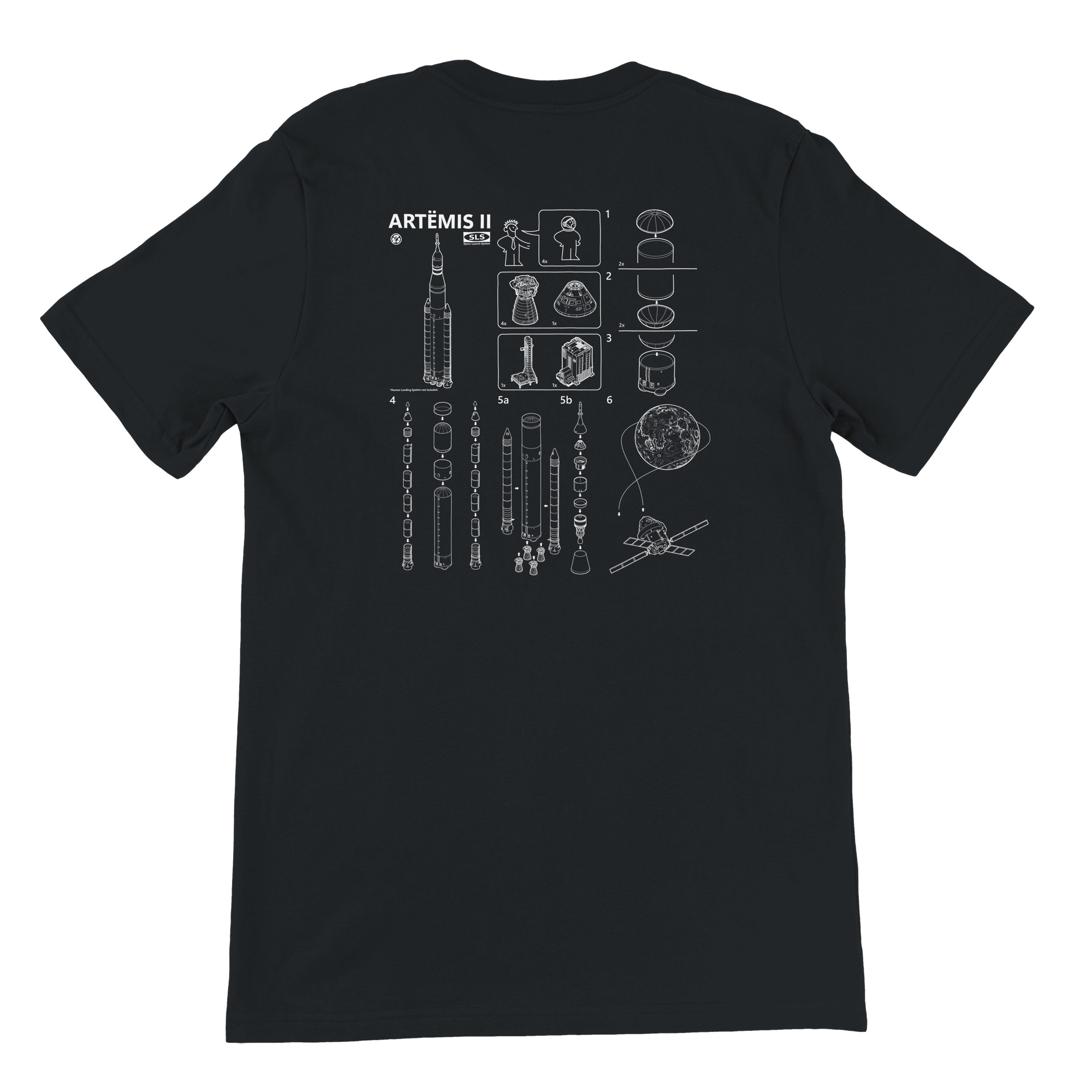 SLS Assembly Instructions - Unisex T-shirt