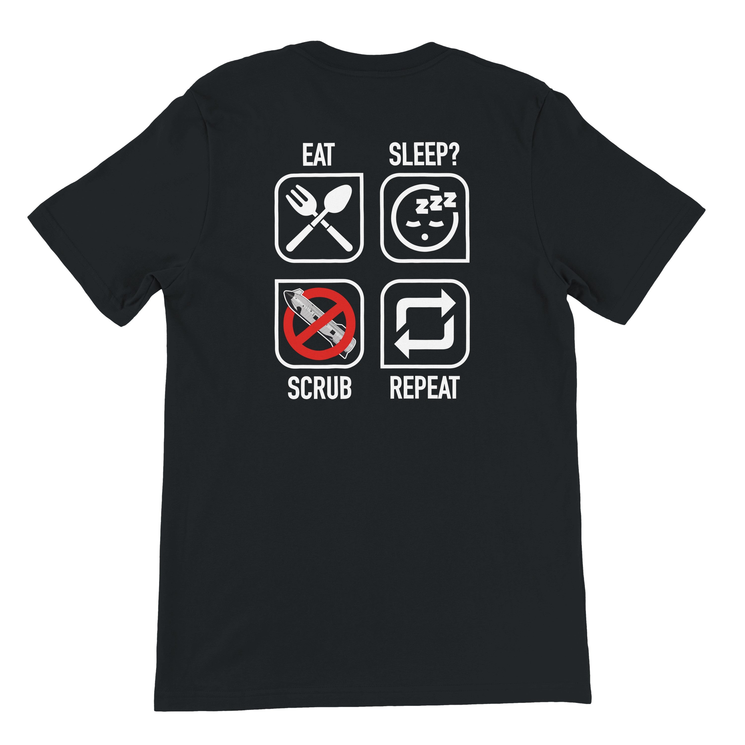 Eat, Sleep, Starship Scrub - Unisex T-shirt
