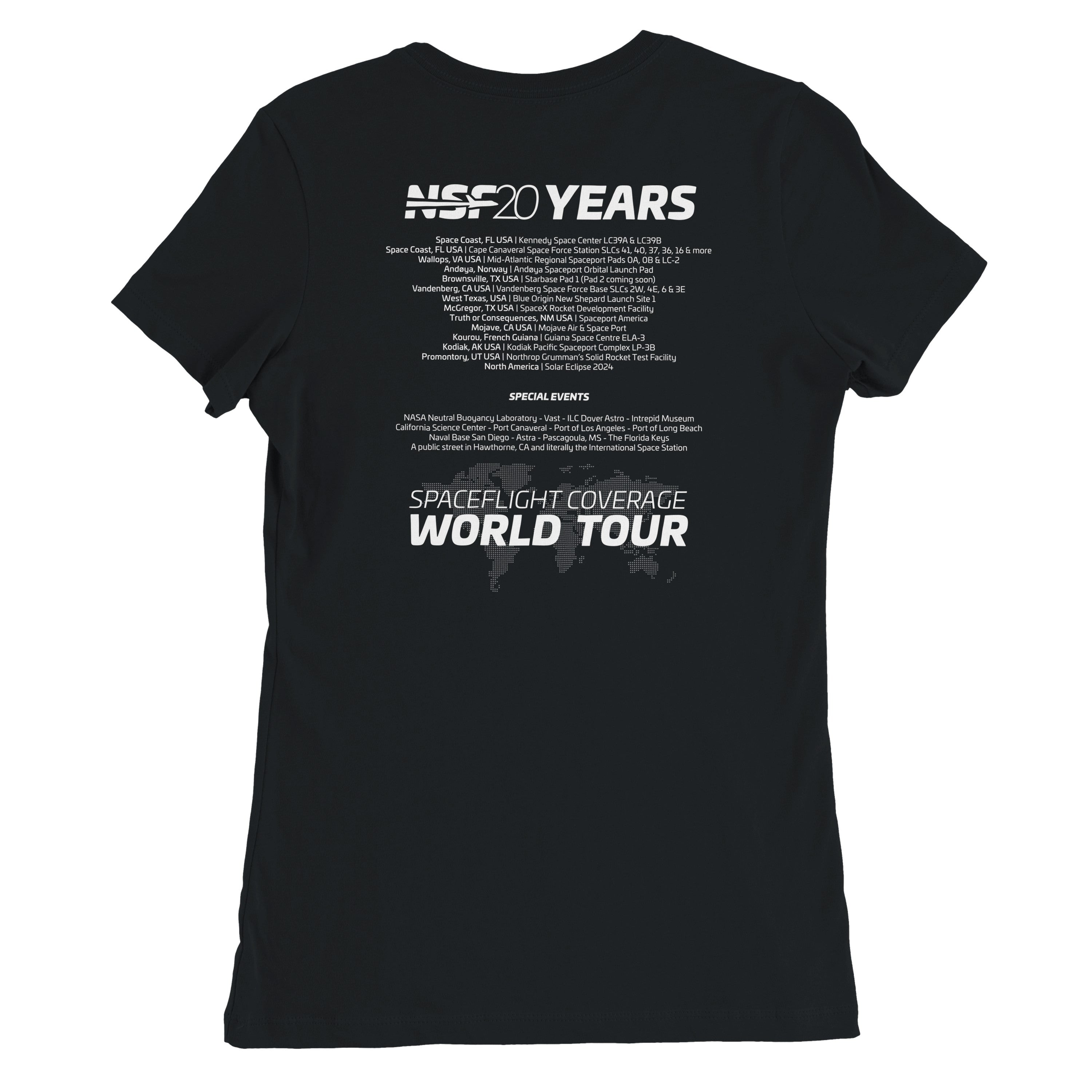 NSF Tour - Womans T-shirt