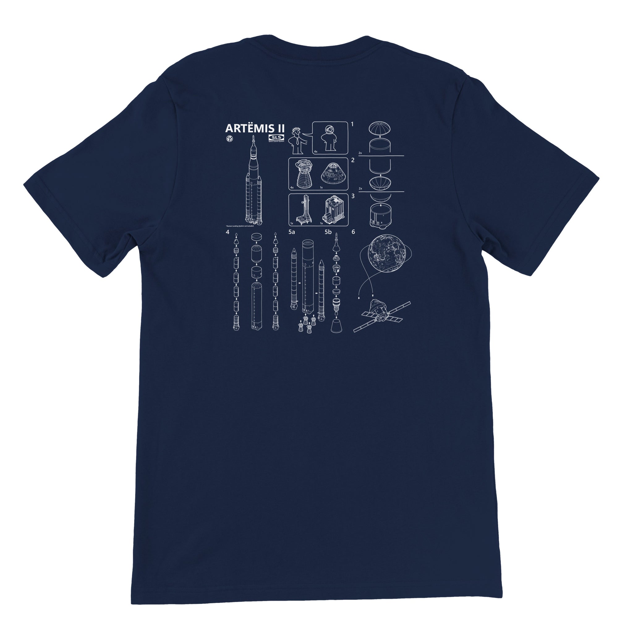 SLS Assembly Instructions - Unisex T-shirt