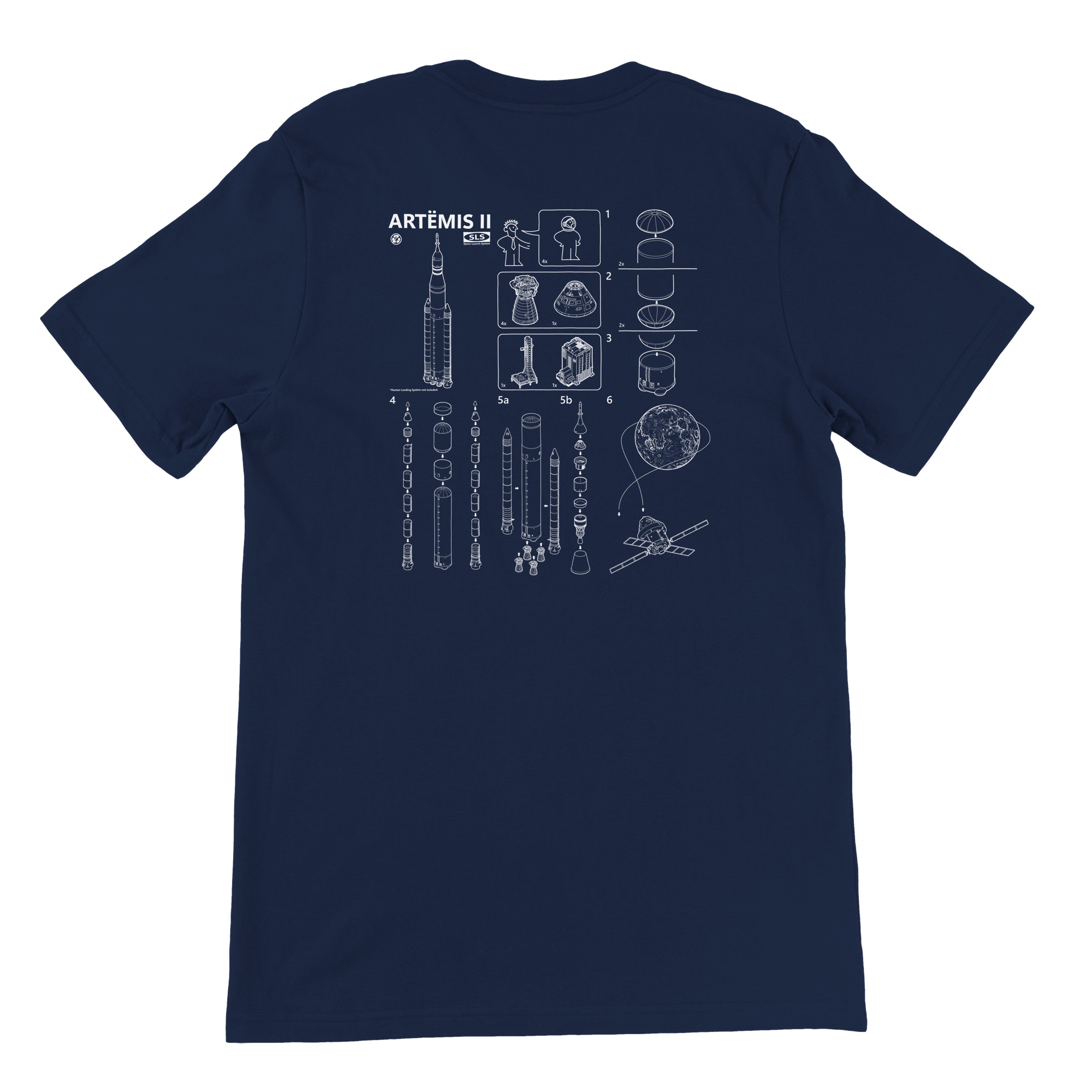 SLS Assembly Instructions - Unisex T-shirt