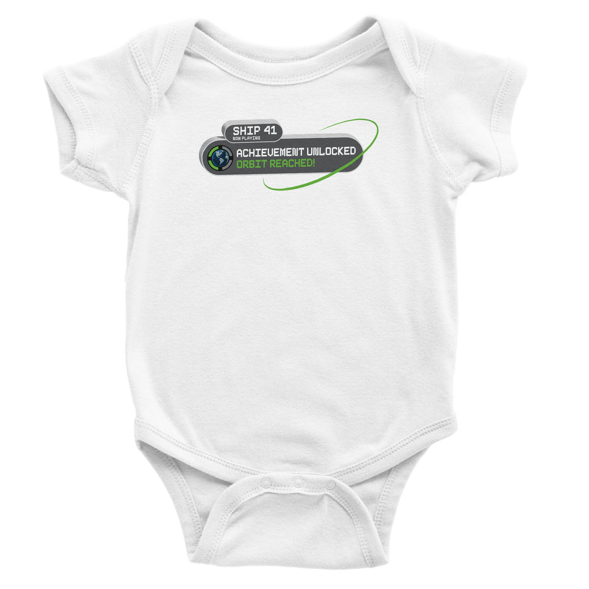 Achievement Unlocked: Orbit. - Baby Onesie