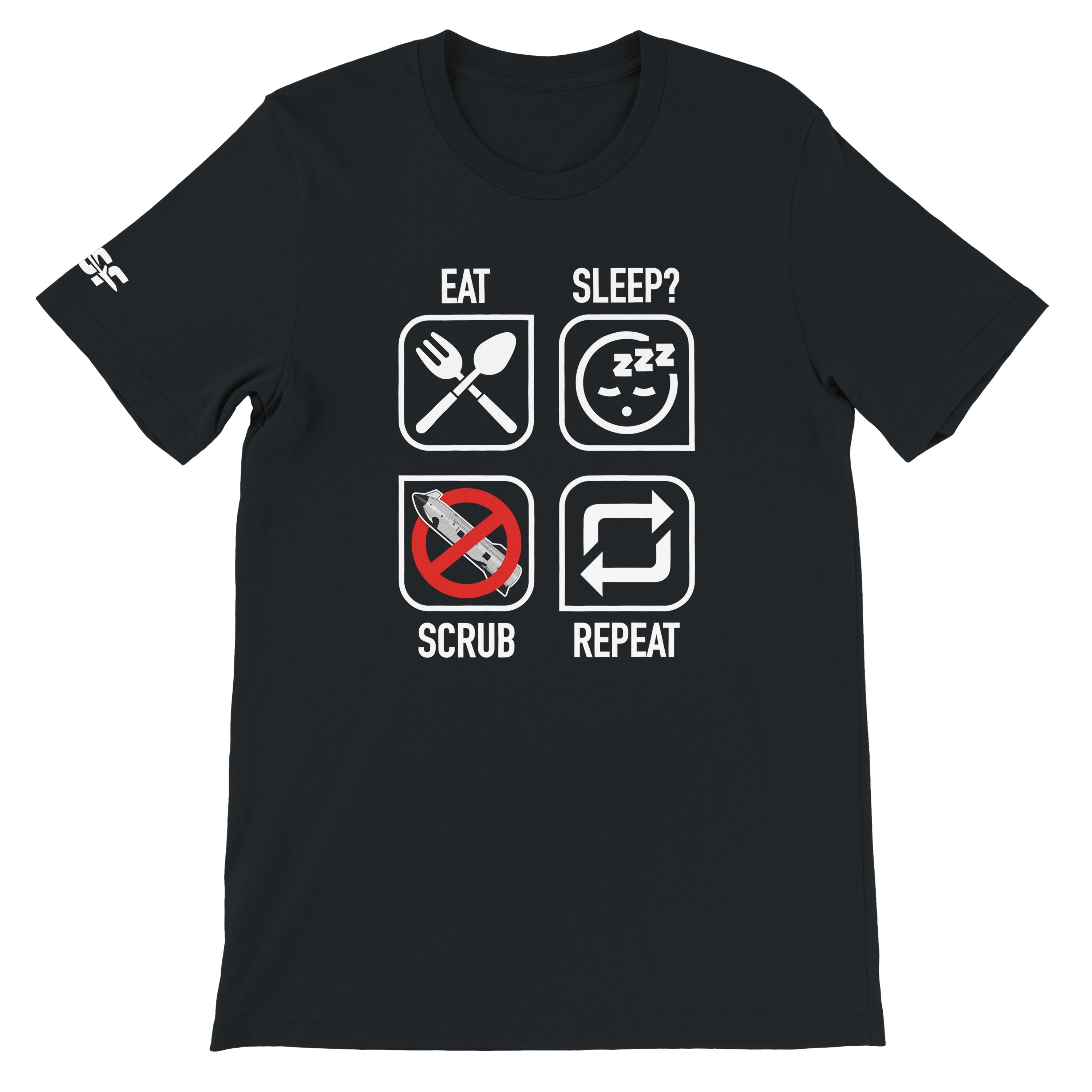 Eat, Sleep, Starship Scrub - Unisex T-shirt