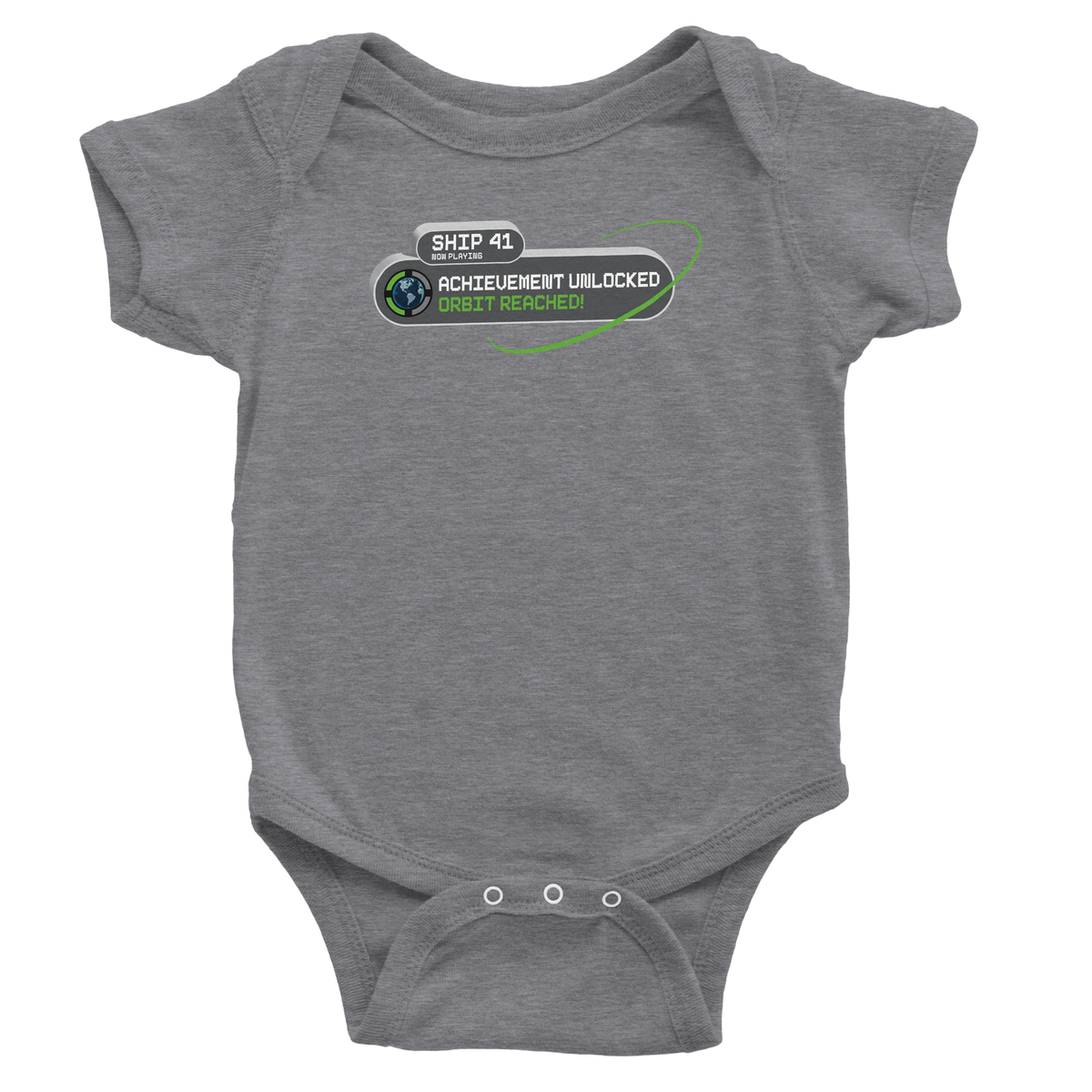 Achievement Unlocked: Orbit. - Baby Onesie