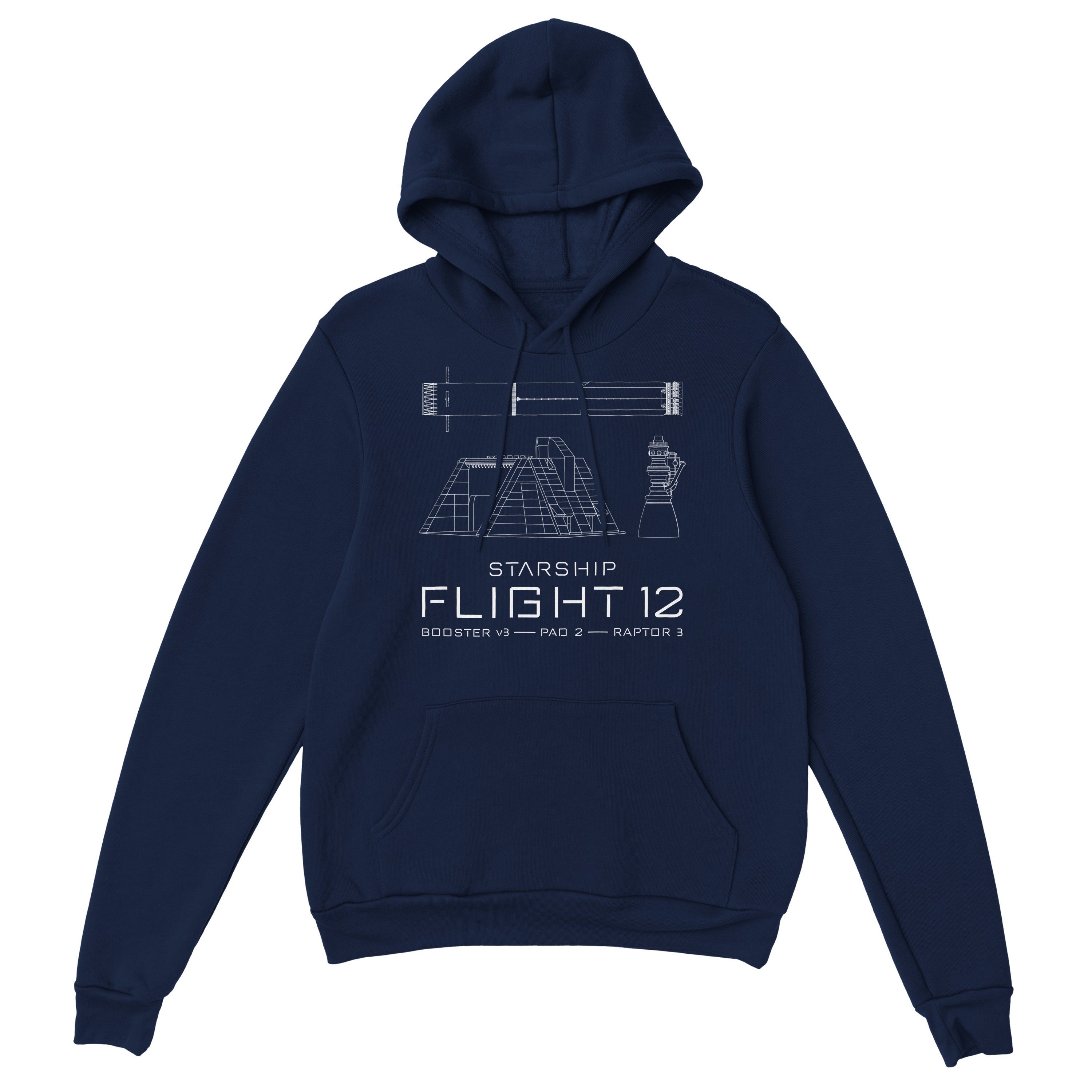 Flight 12 Architecture - Unisex Hoodie