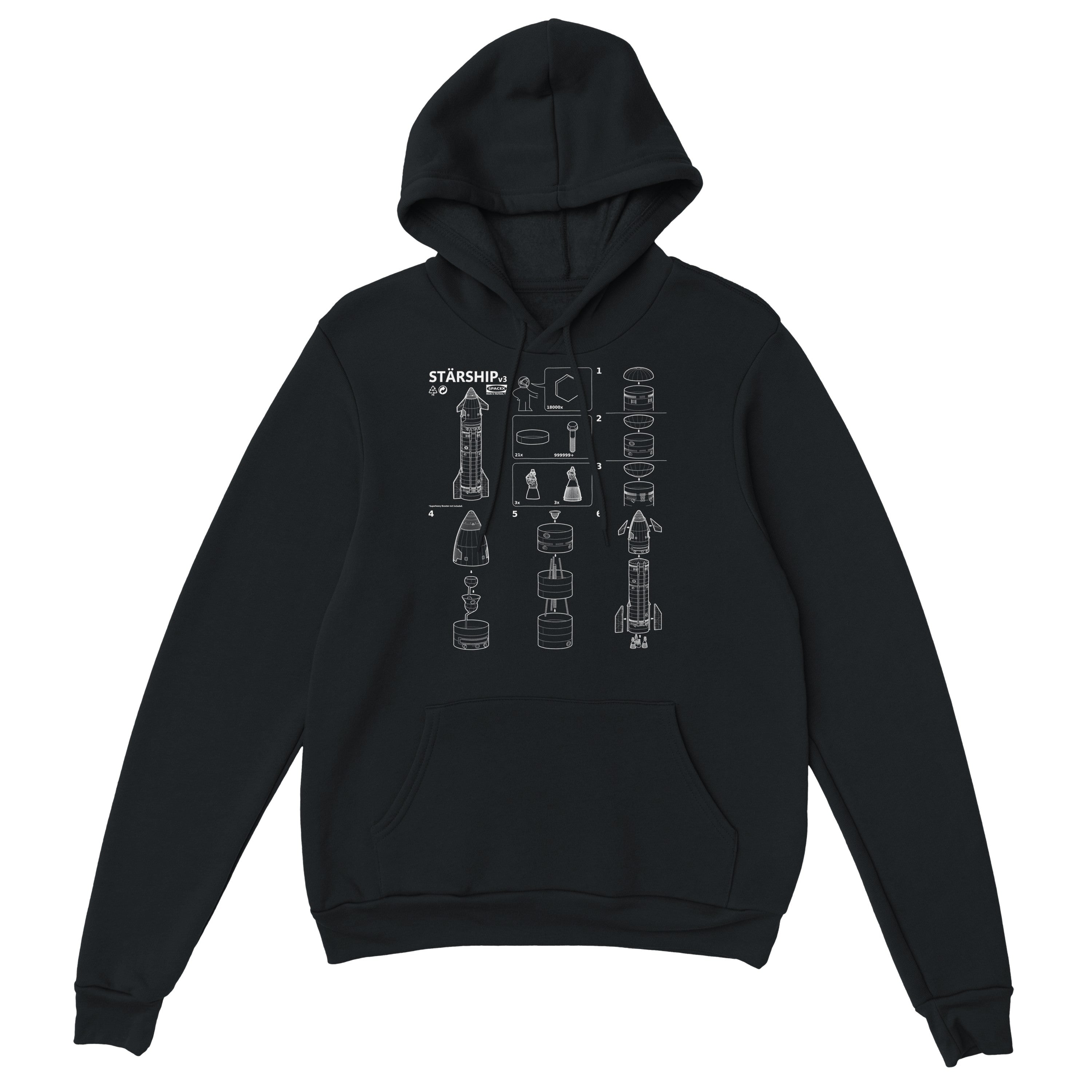 Starship V3 Assembly - Unisex Hoodie