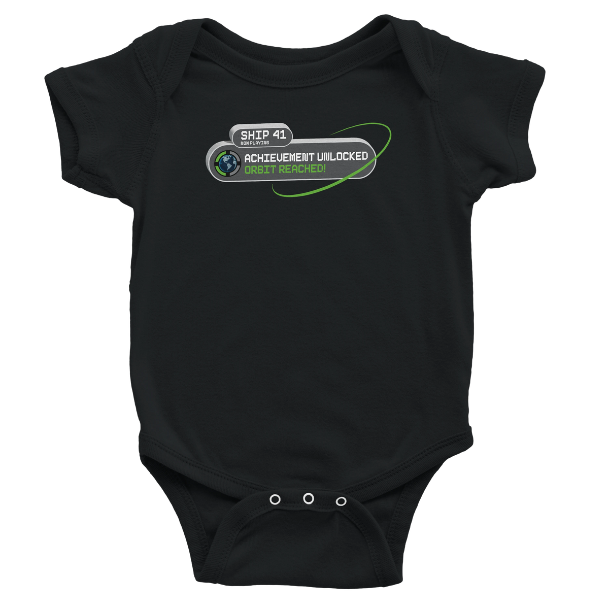 Achievement Unlocked: Orbit. - Baby Onesie