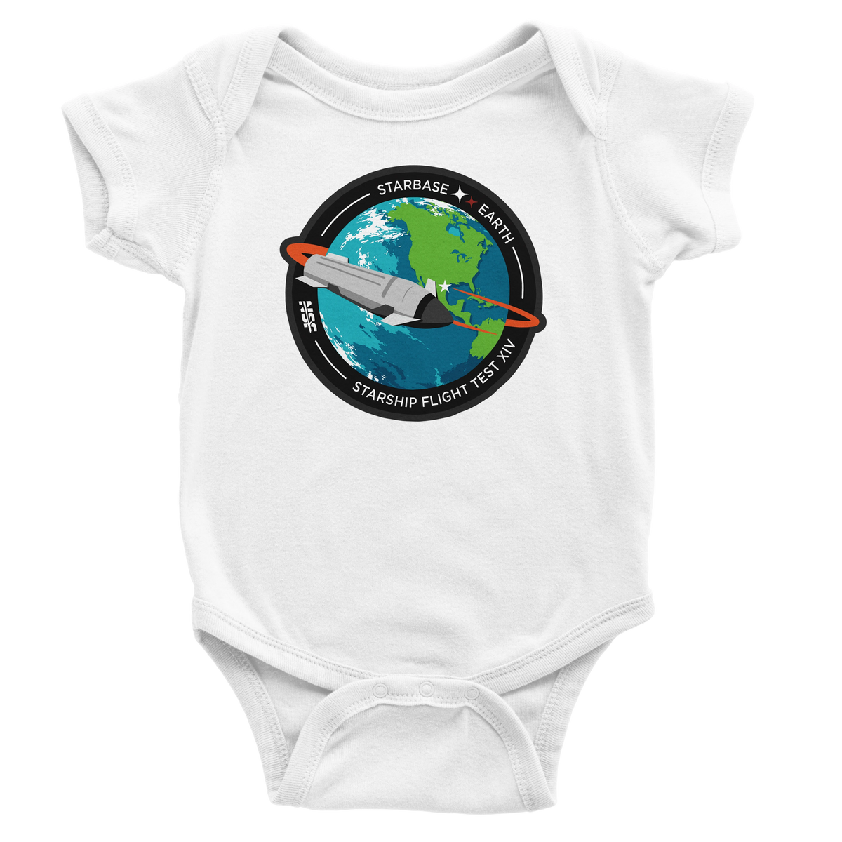 SpaceX Starship Flight 14 - Baby Onesie