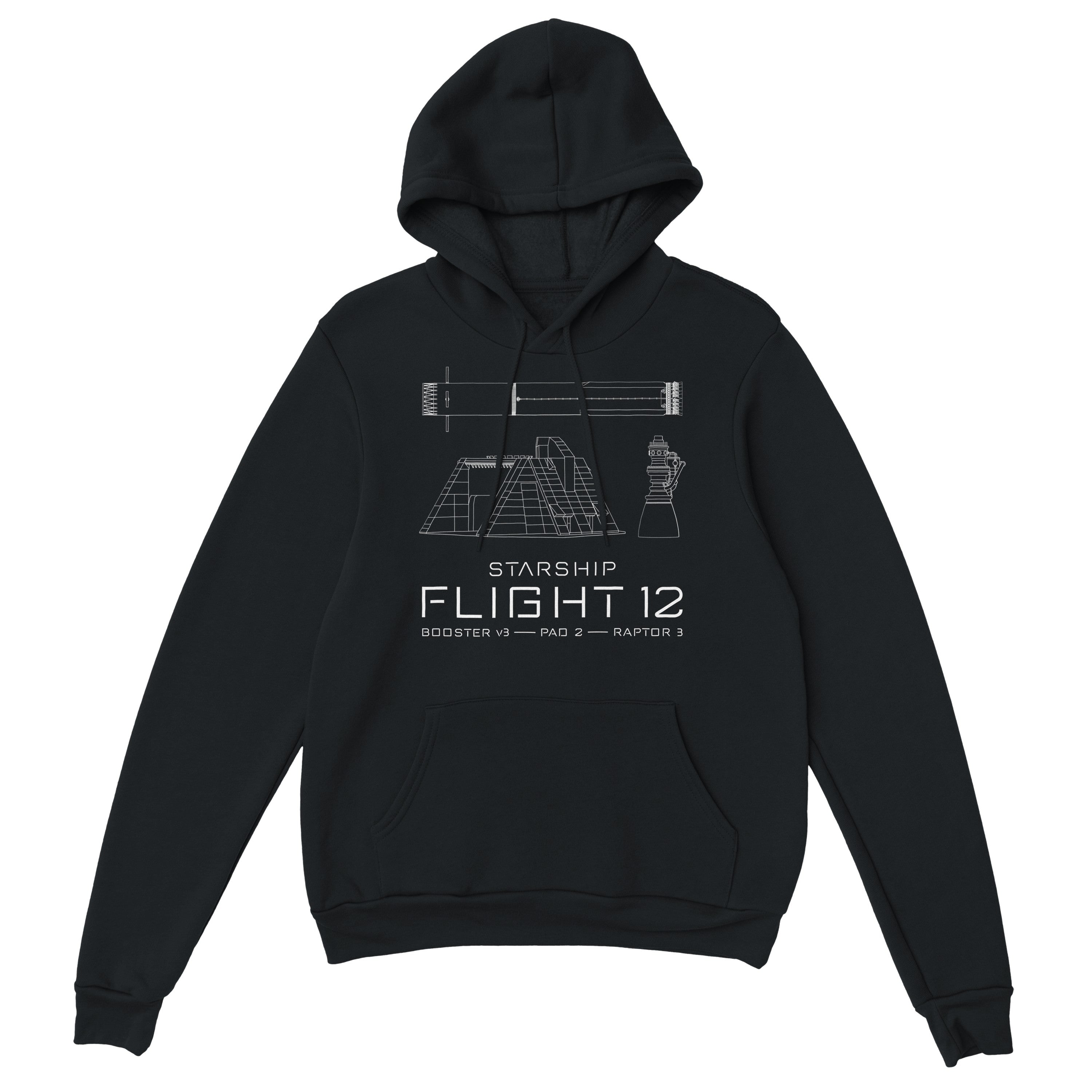 Flight 12 Architecture - Unisex Hoodie
