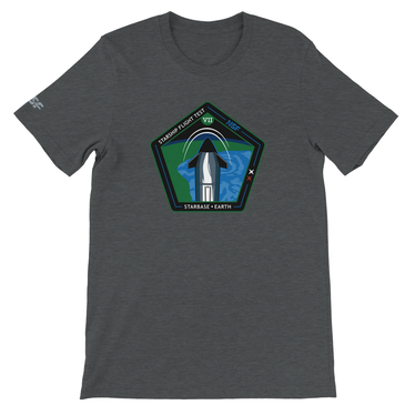 Starship Flight Test 7 - Unisex T-shirt