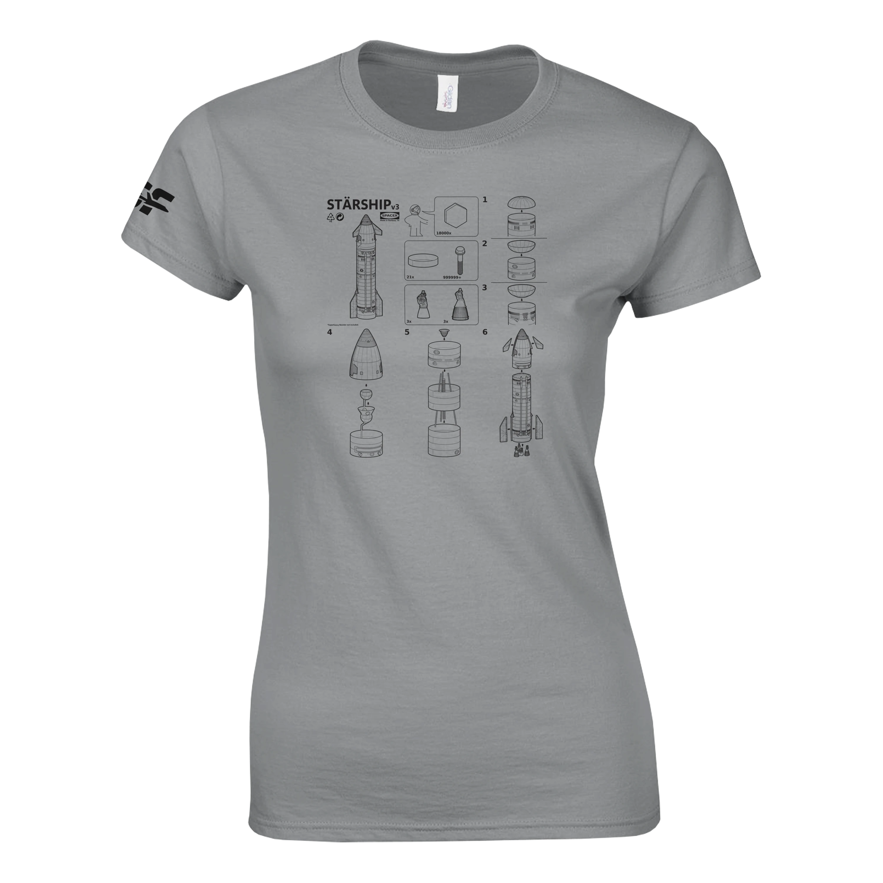 Starship V3 Assembly  - Women's T-shirt