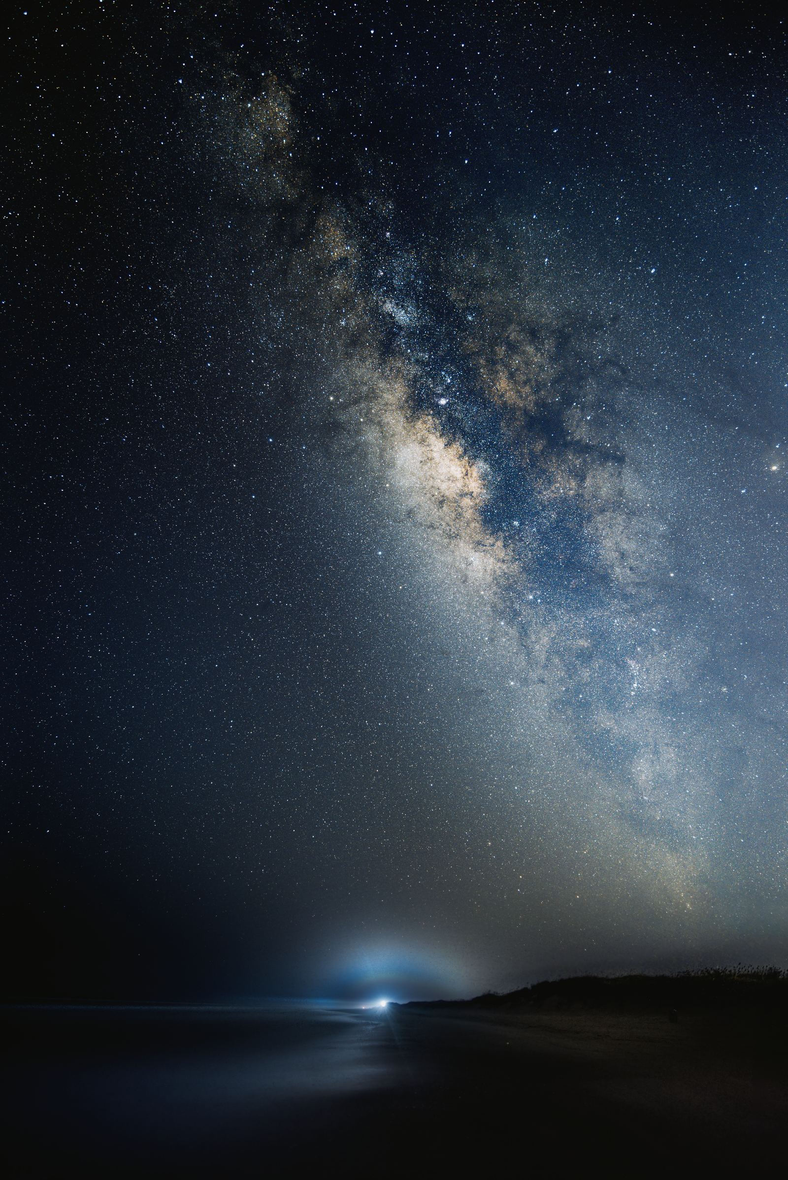 Core of the Galaxy: A Night at Boca Chica Beach