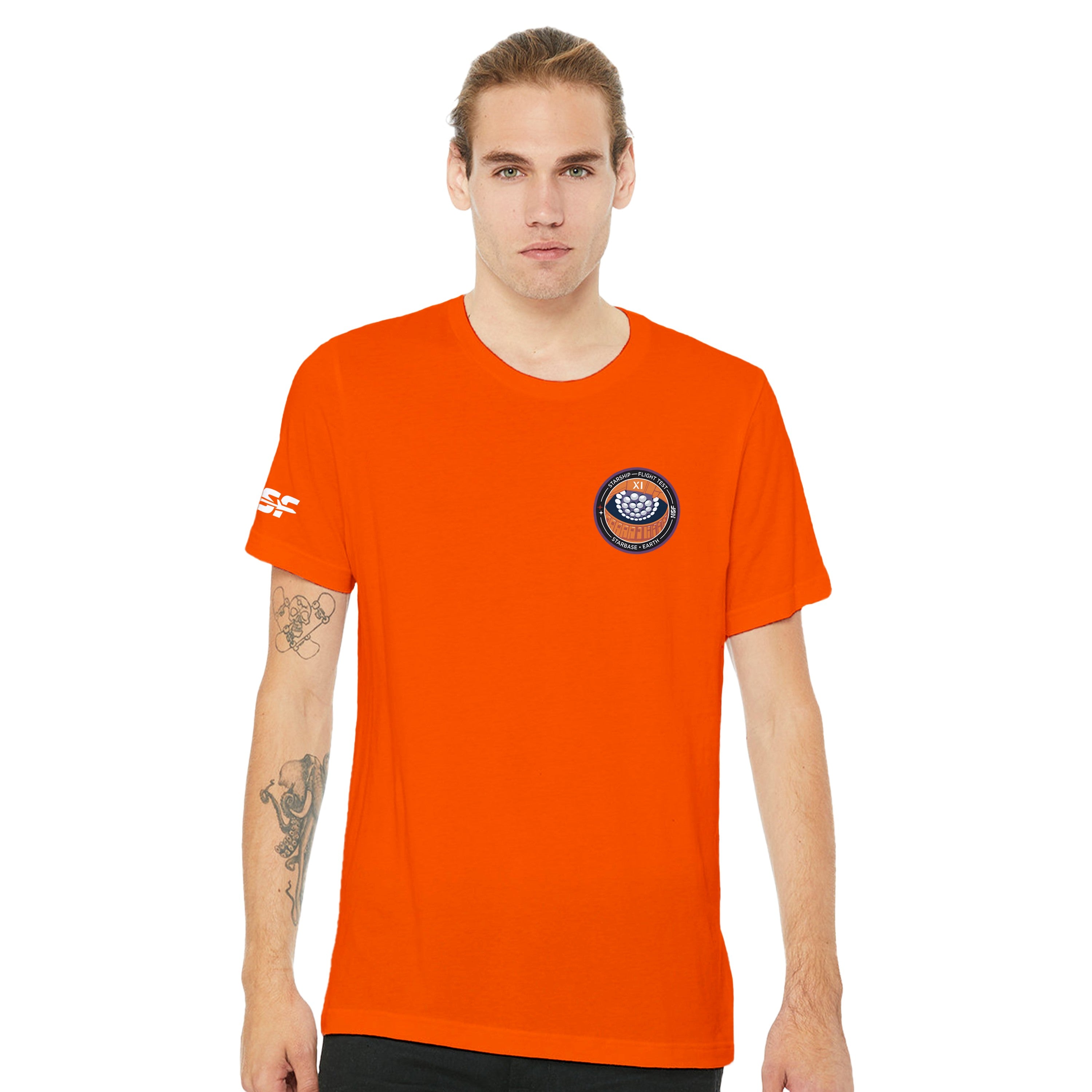 Starship Flight 11 Emblem - Unisex T-shirt