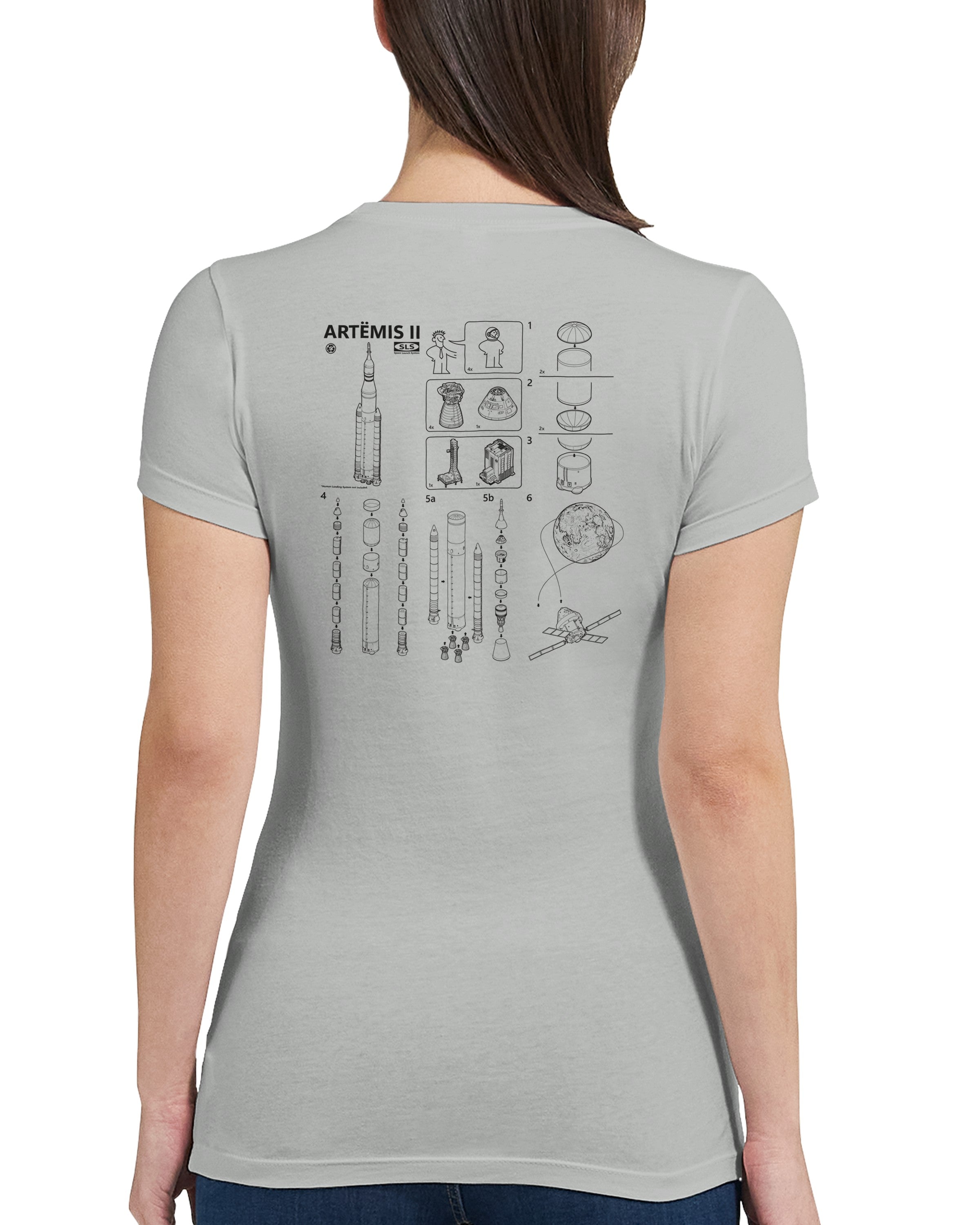 SLS Assembly Instructions  - Womens T-shirt