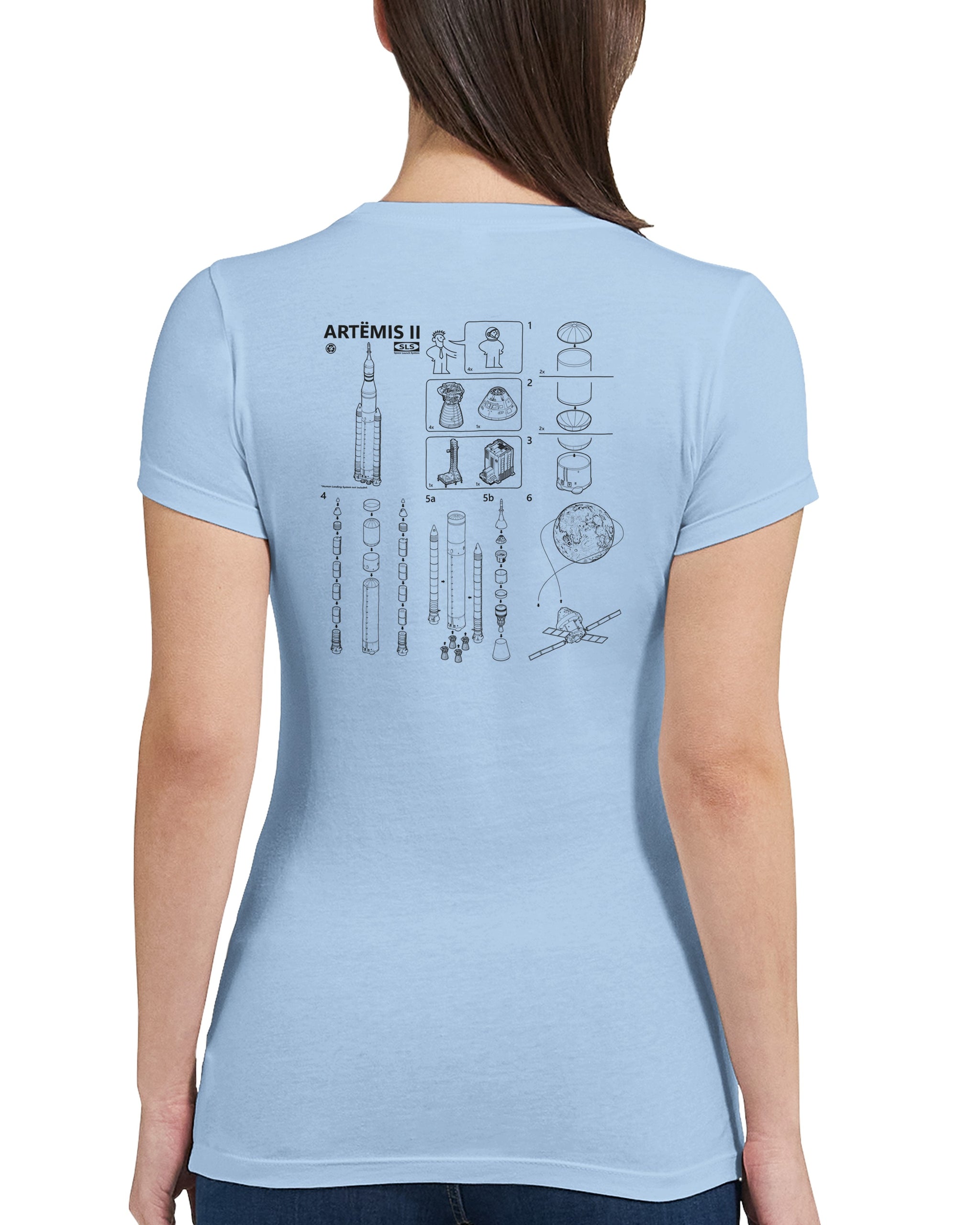 SLS Assembly Instructions  - Womens T-shirt