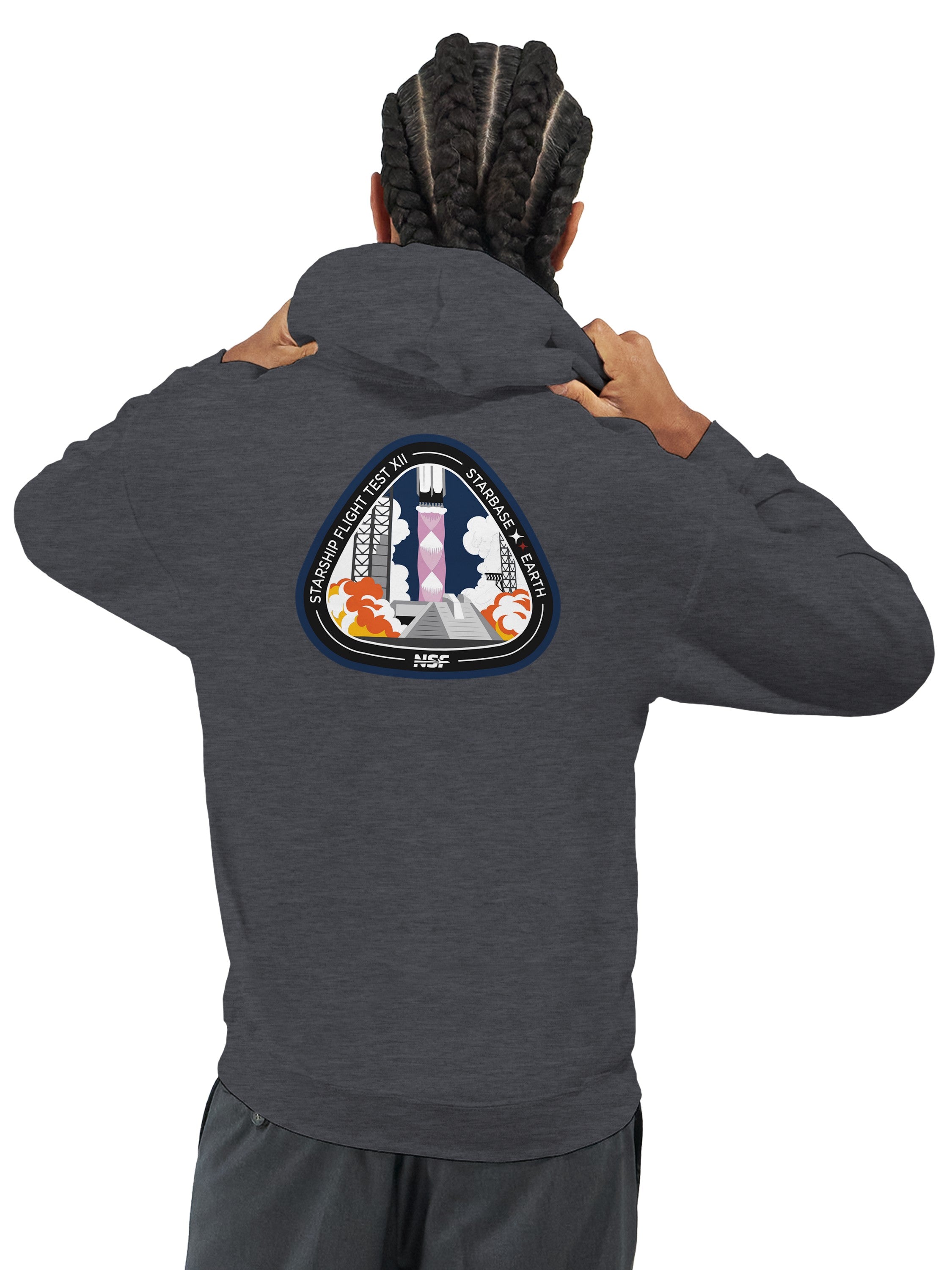 Starship Flight 12 - Unisex Hoodie