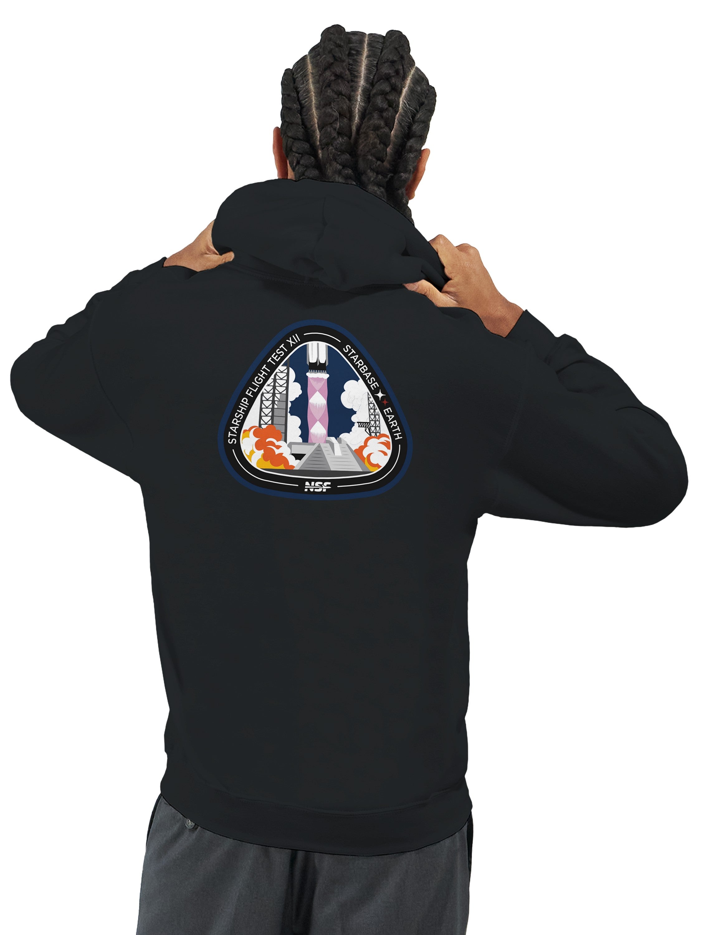 Starship Flight 12 - Unisex Hoodie