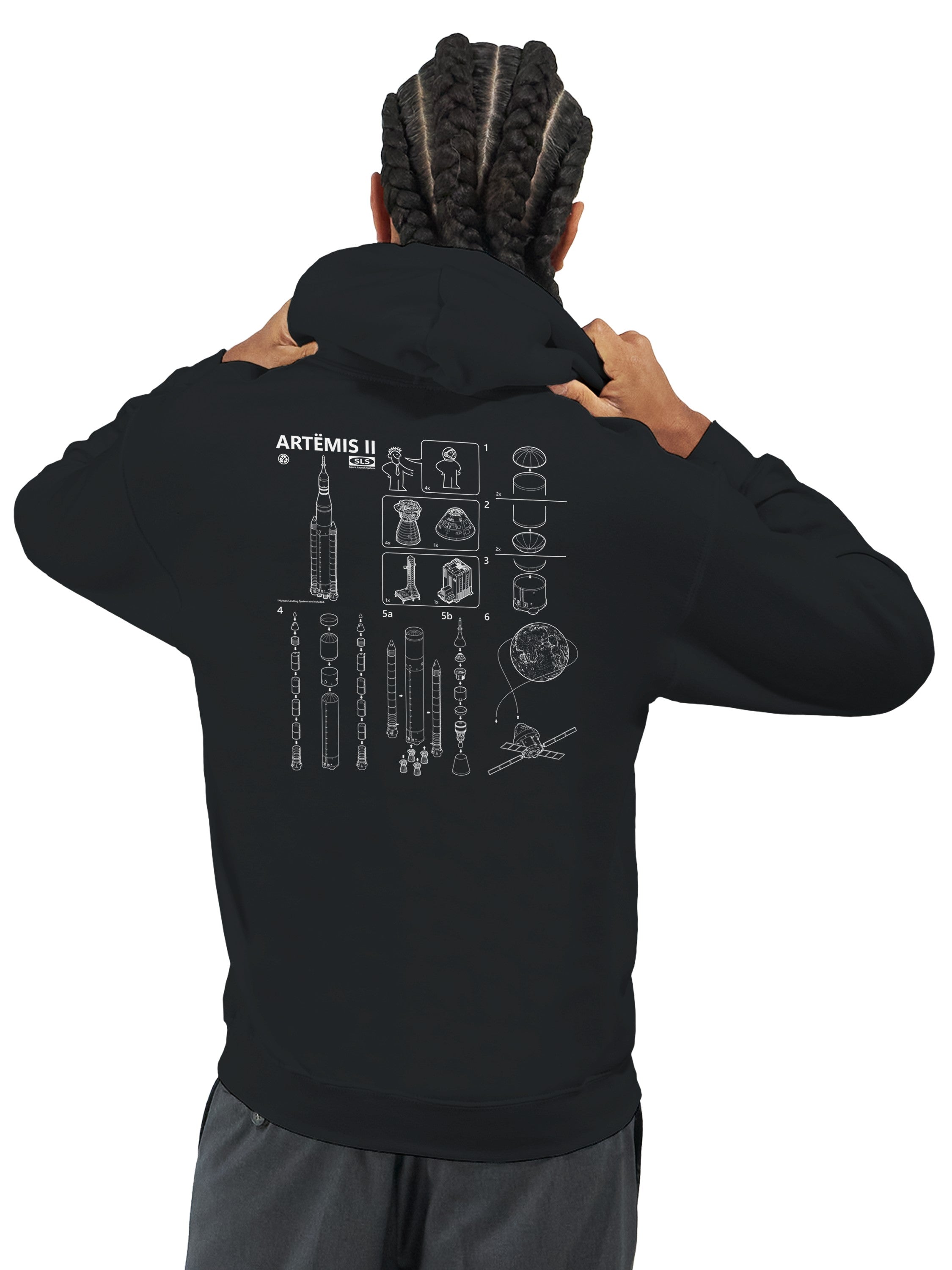 SLS Assembly Instructions  - Unisex Hoodie