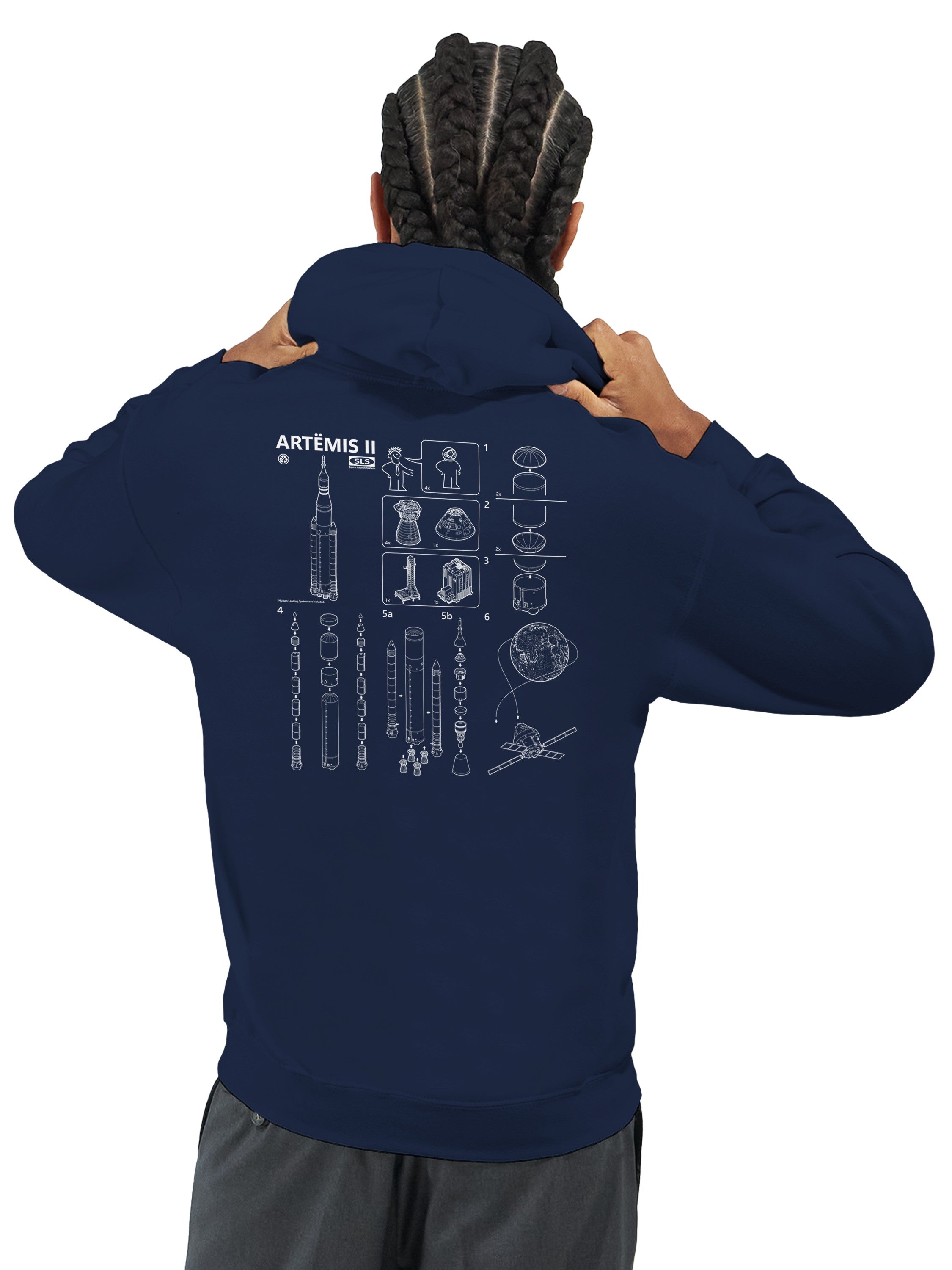 SLS Assembly Instructions  - Unisex Hoodie