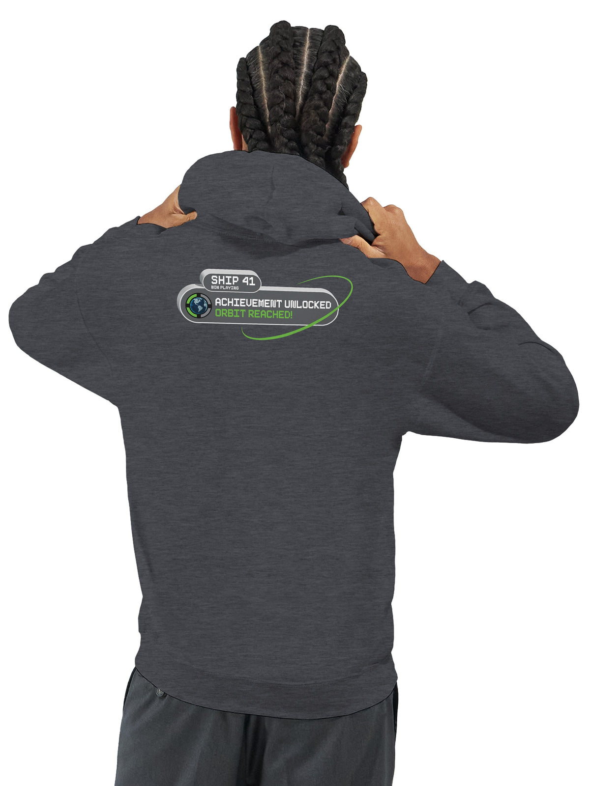 Achievement Unlocked: Orbit. - Unisex Hoodie