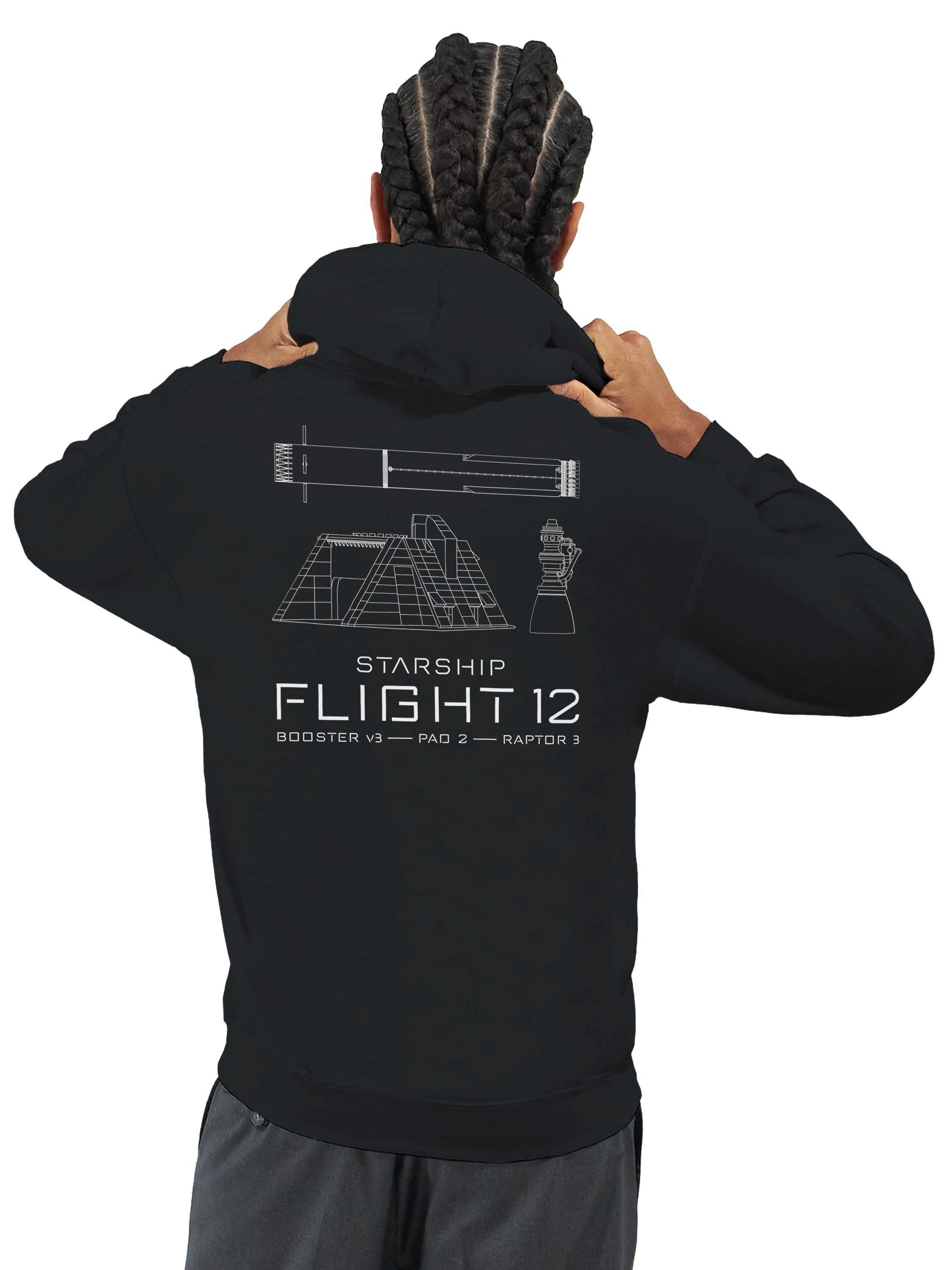 Flight 12 Architecture - Unisex Hoodie
