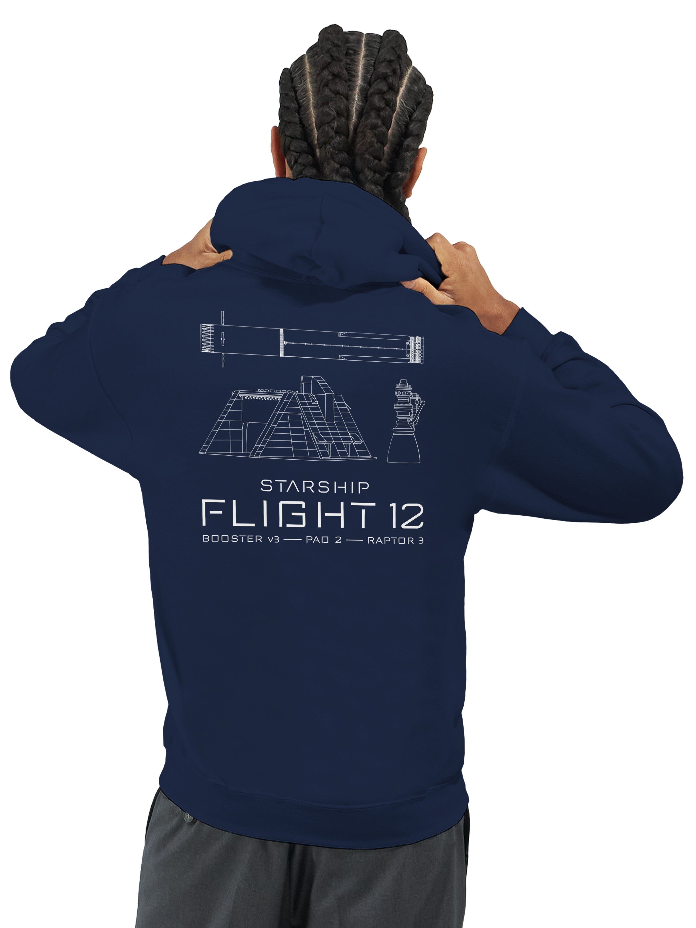 Flight 12 Architecture - Unisex Hoodie