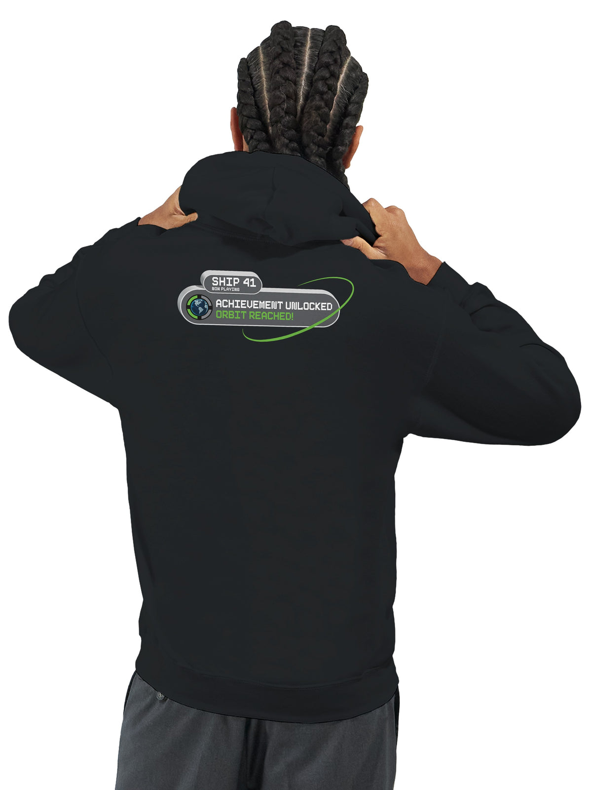 Achievement Unlocked: Orbit. - Unisex Hoodie