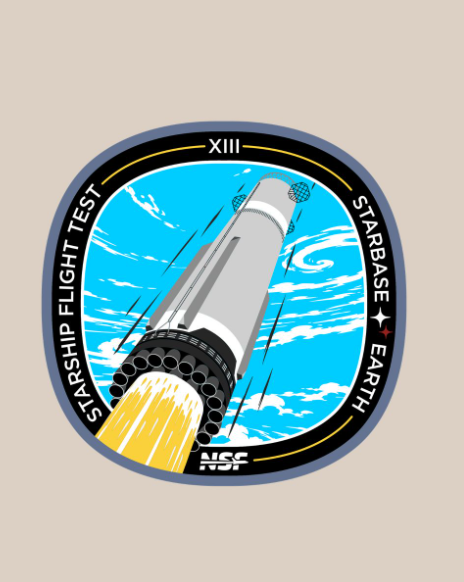 SpaceX Starship Flight 13 - Solar Long Sleeve Shirt | UPF 50+