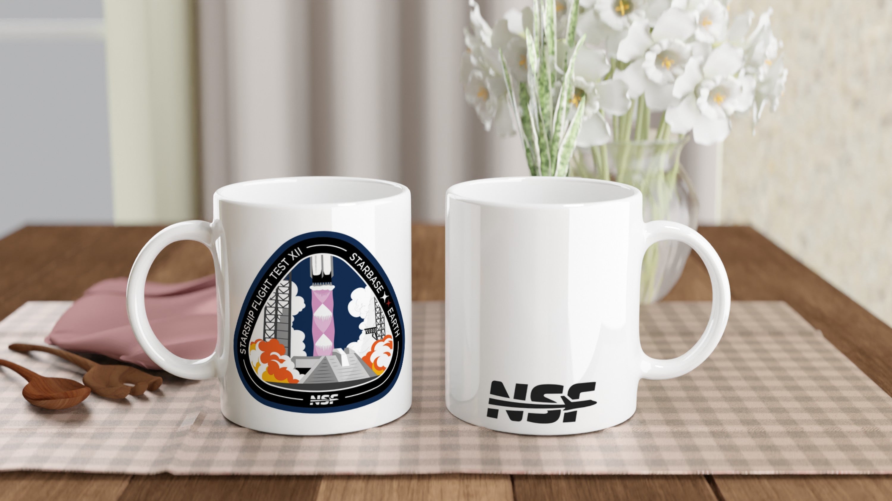 Starship Flight 12   -   Mug