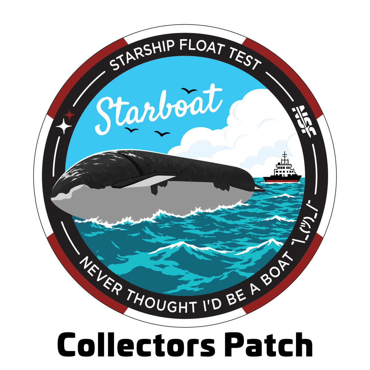(PREORDER) SpaceX Starship Float Test - Collector's Patch