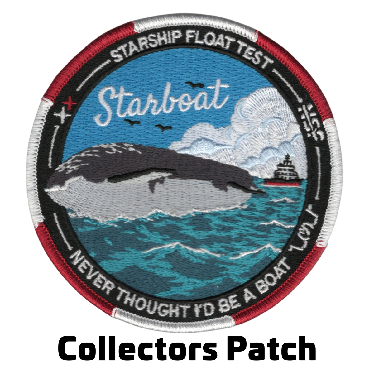 (PREORDER) SpaceX Starship Float Test - Collector's Patch