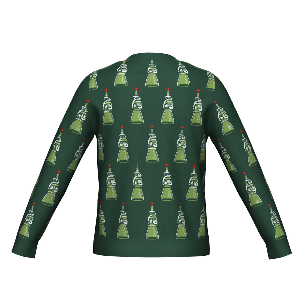 Sweter Raptor Raptor Knitted Holiday Sweater