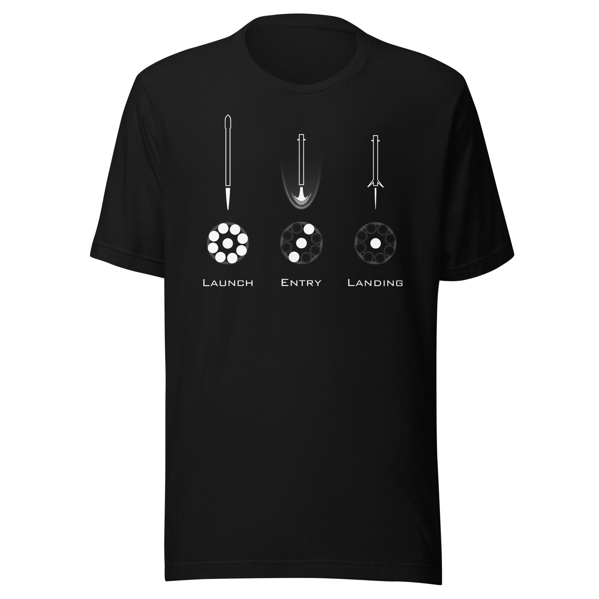 Launch Entry Landing - Unisex T-shirt